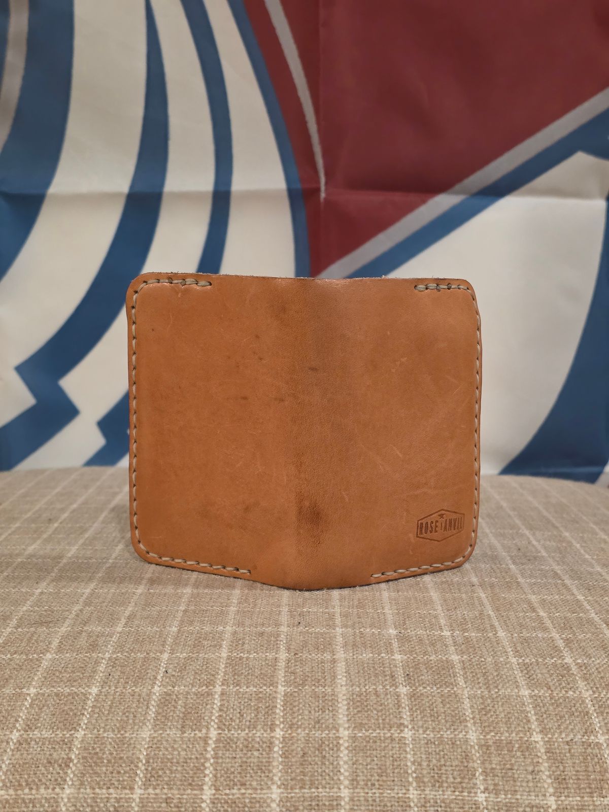 Photo by PodJr on November 6, 2025 of the Rose Anvil Togo Wallet in Wickett & Craig Tan.