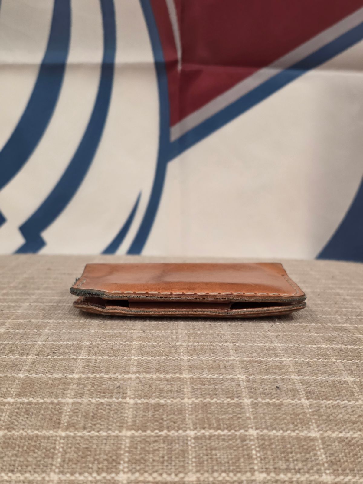 Photo by PodJr on December 6, 2025 of the Rose Anvil Togo Wallet in Wickett & Craig Tan.