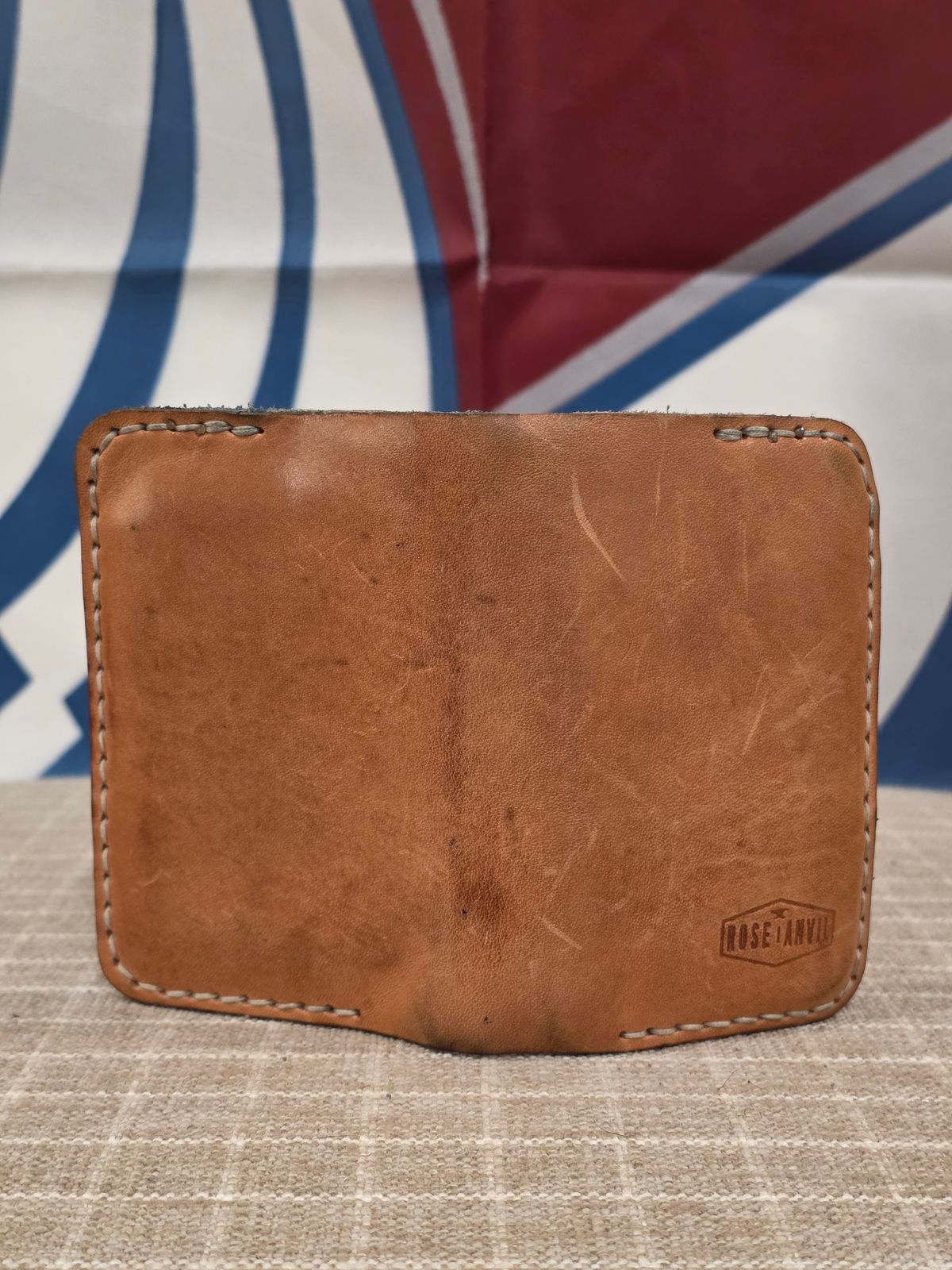Photo by PodJr on December 6, 2025 of the Rose Anvil Togo Wallet in Wickett & Craig Tan.