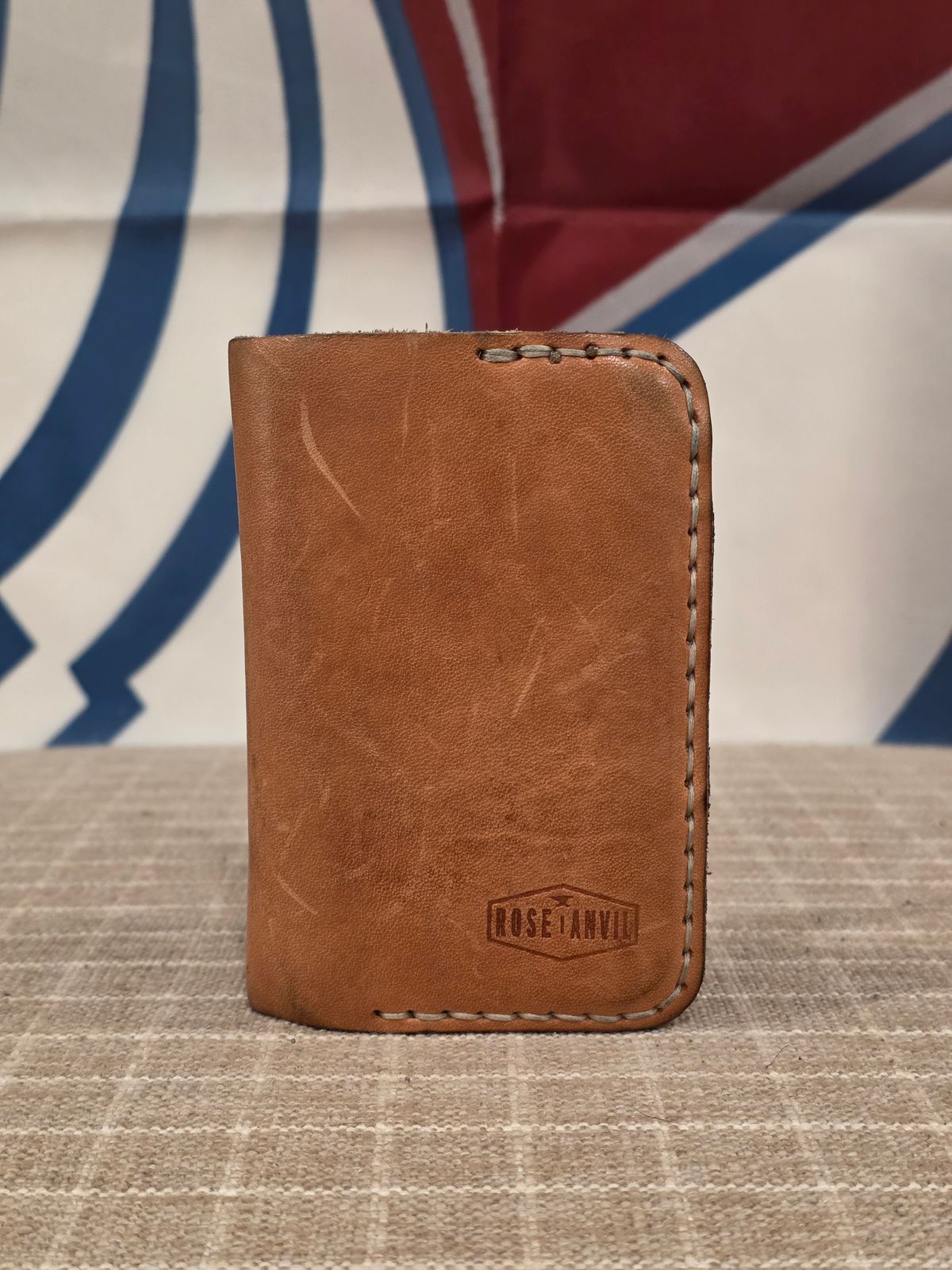 Photo by PodJr on December 6, 2025 of the Rose Anvil Togo Wallet in Wickett & Craig Tan.