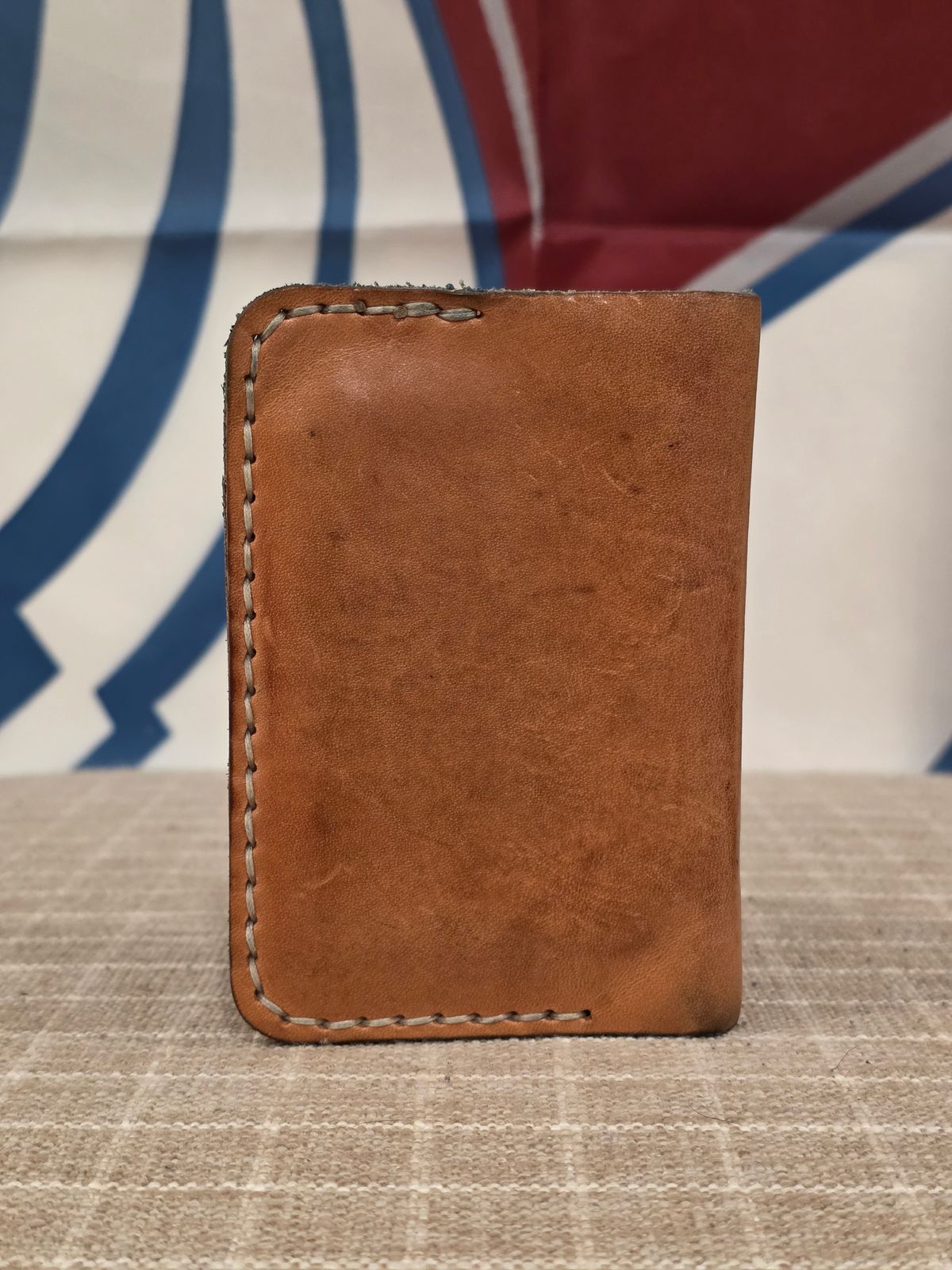 Photo by PodJr on December 6, 2025 of the Rose Anvil Togo Wallet in Wickett & Craig Tan.