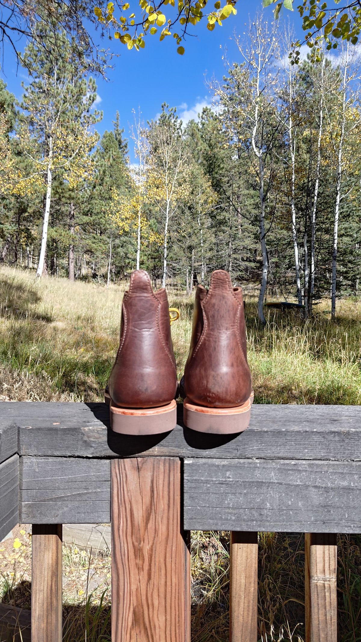 Photo by PodJr on October 1, 2023 of the Origin The American Bison 6" Boot in American Bison.