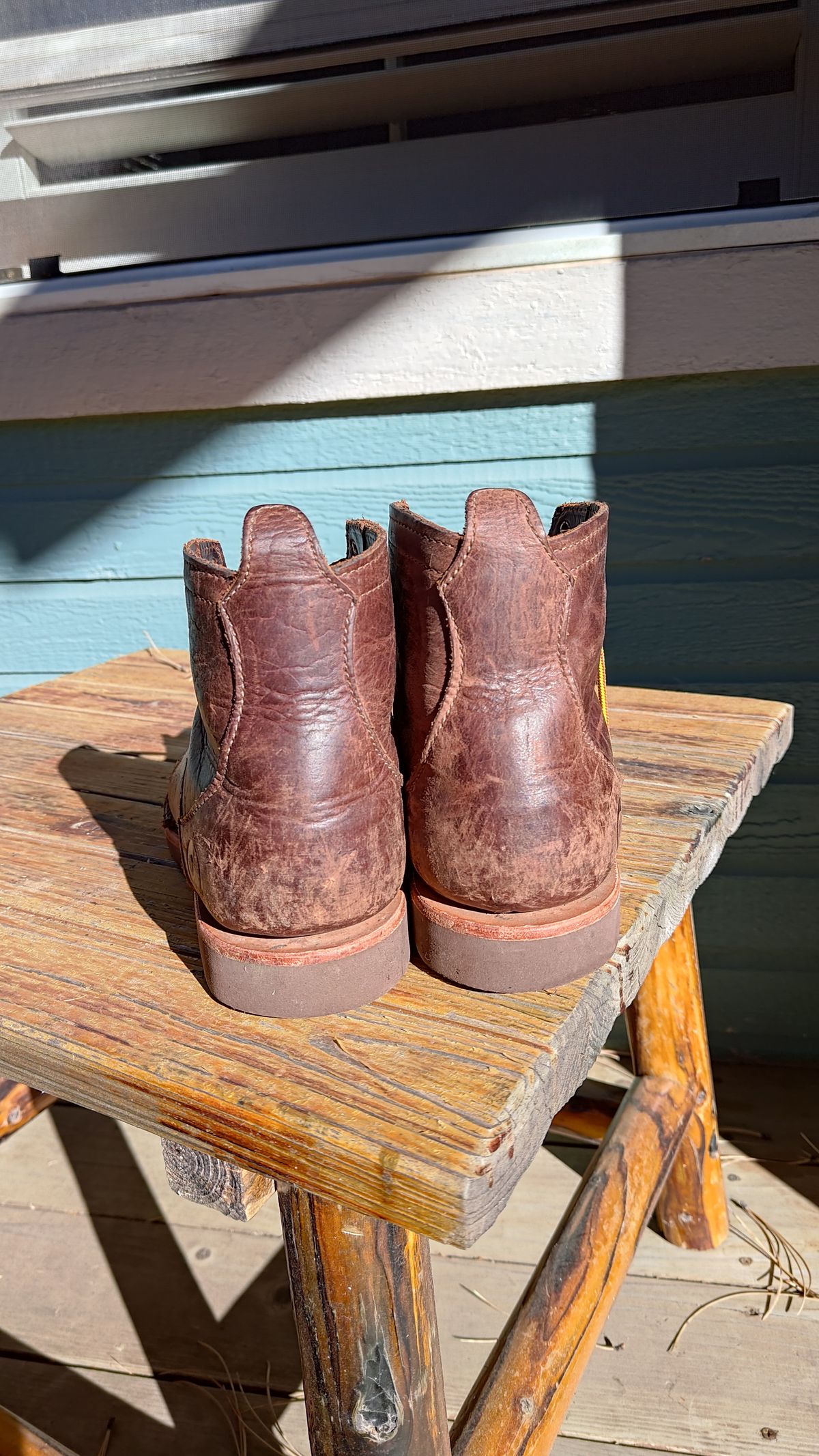 Photo by PodJr on November 5, 2023 of the Origin The American Bison 6" Boot in American Bison.