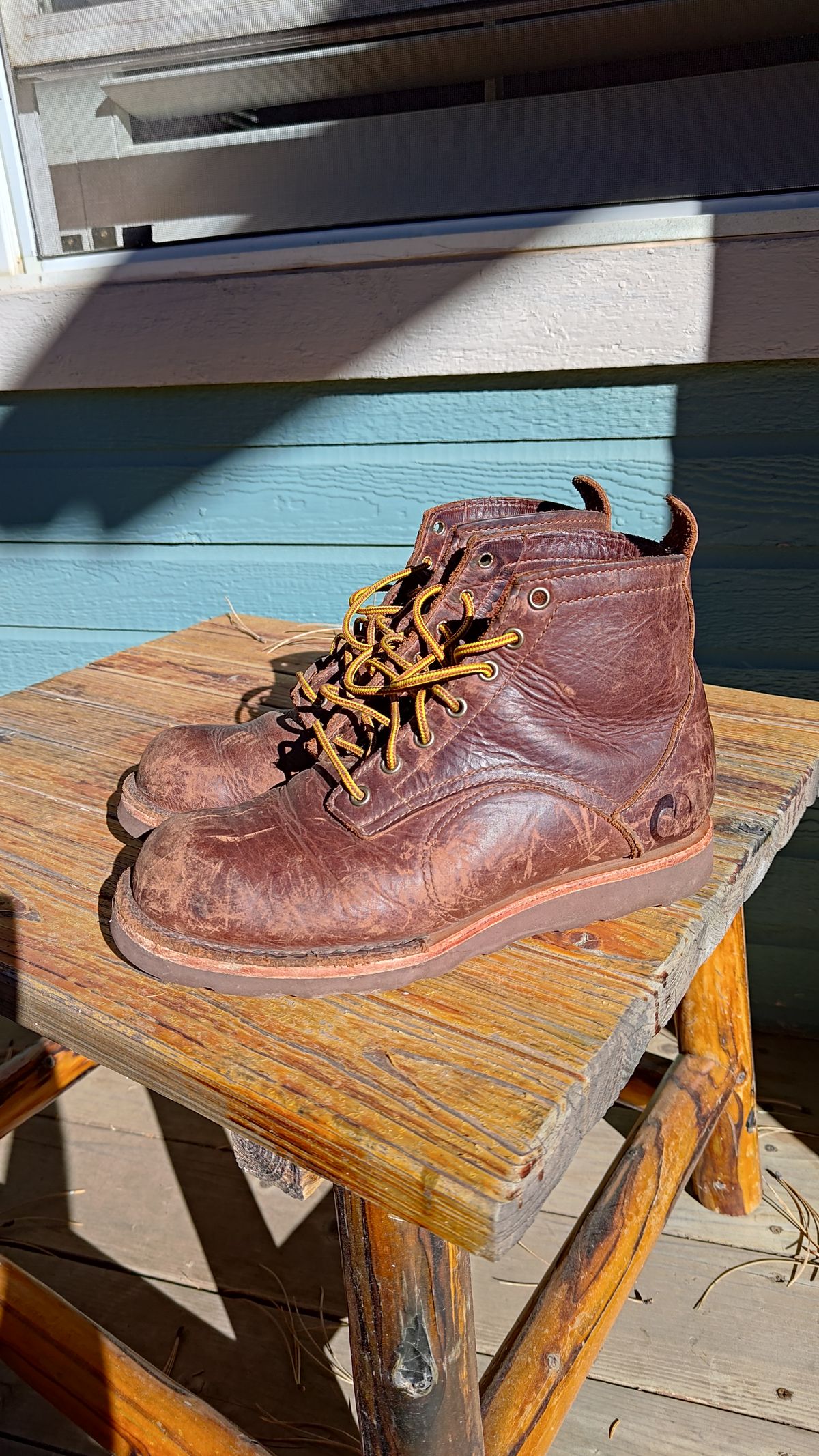 Photo by PodJr on November 5, 2023 of the Origin The American Bison 6" Boot in American Bison.