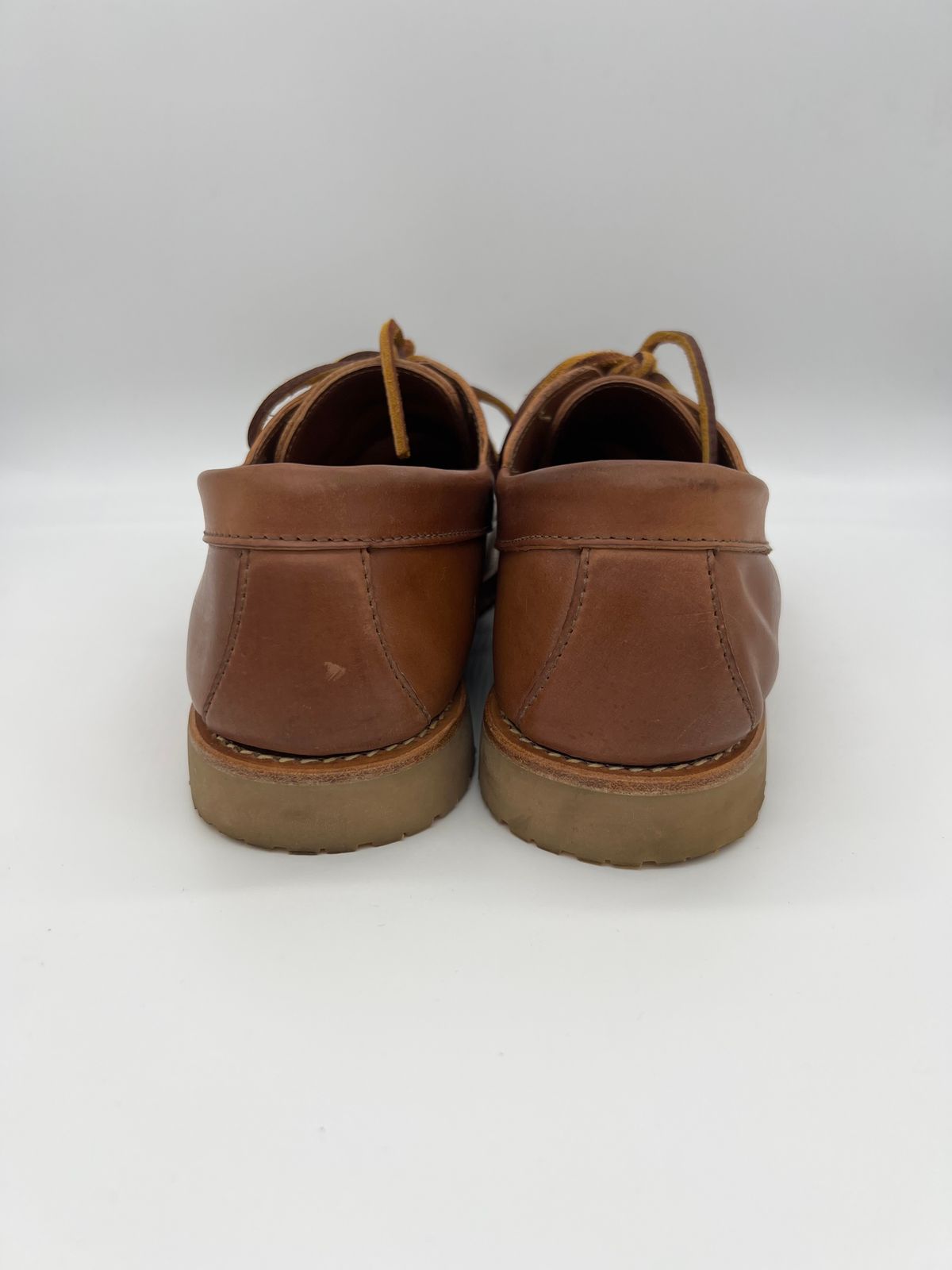 Photo by thebootbum2 on January 6, 2023 of the Rancourt & Co. Classic Ranger-Moc in Horween Natural Shell Cordovan.