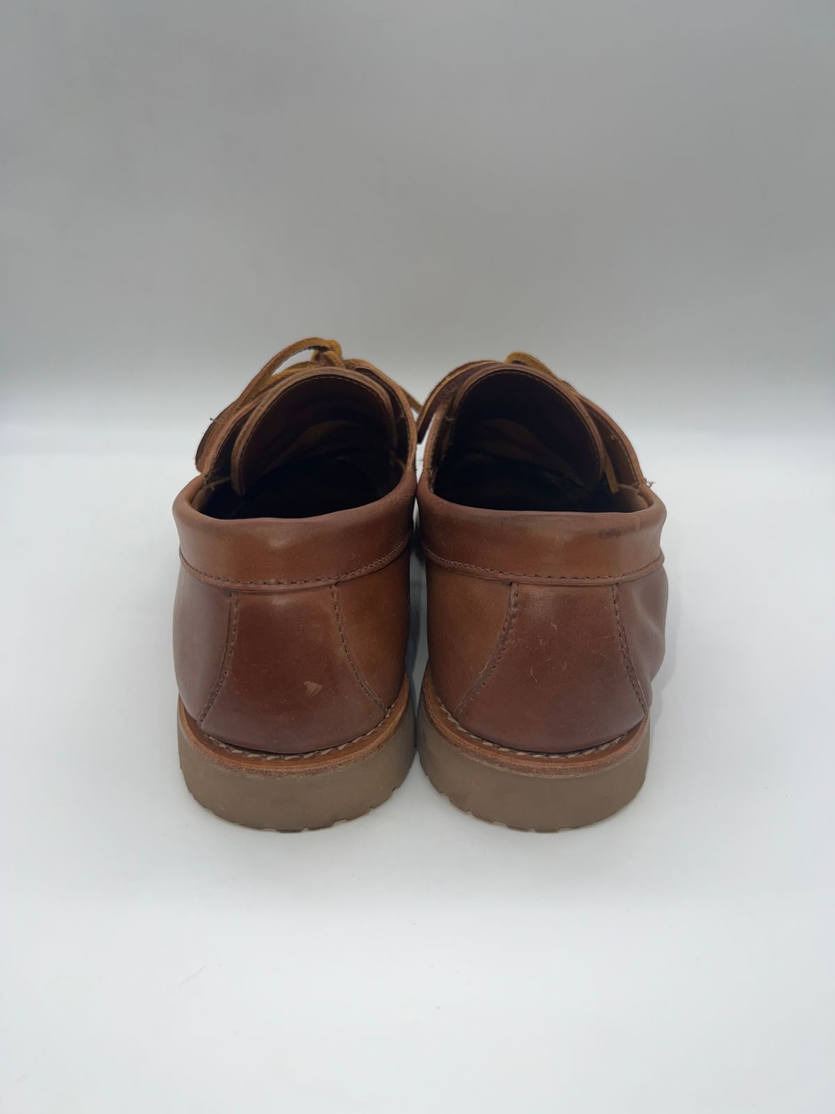 Photo by thebootbum2 on February 6, 2023 of the Rancourt & Co. Classic Ranger-Moc in Horween Natural Shell Cordovan.