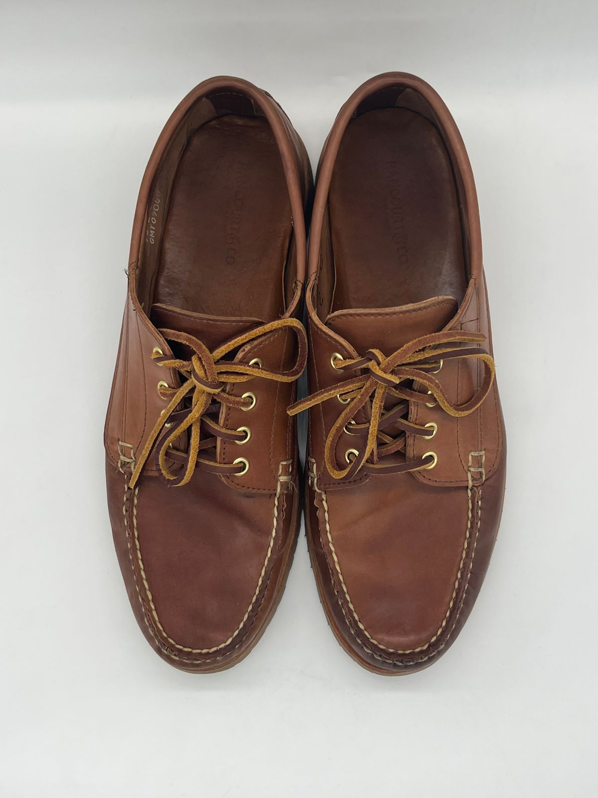 Photo by thebootbum2 on February 6, 2023 of the Rancourt & Co. Classic Ranger-Moc in Horween Natural Shell Cordovan.