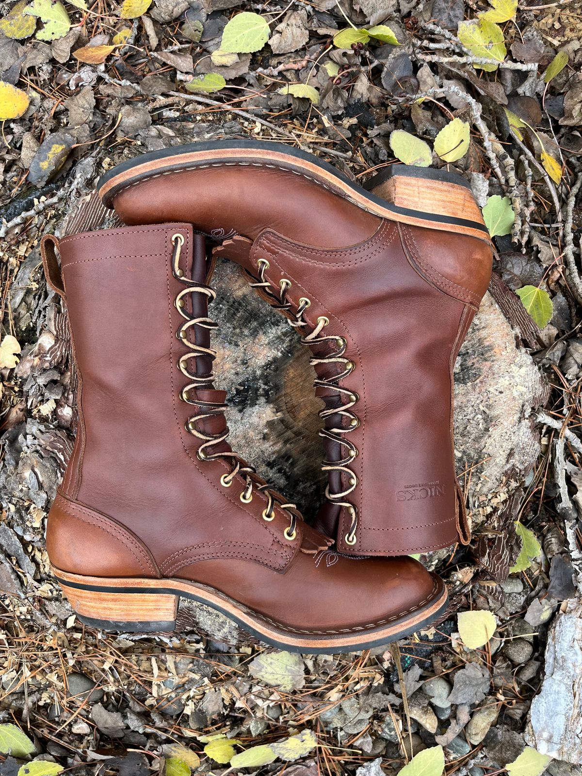 Photo by BigStetson on November 9, 2023 of the Nicks Packer in Seidel 1964 Brown.