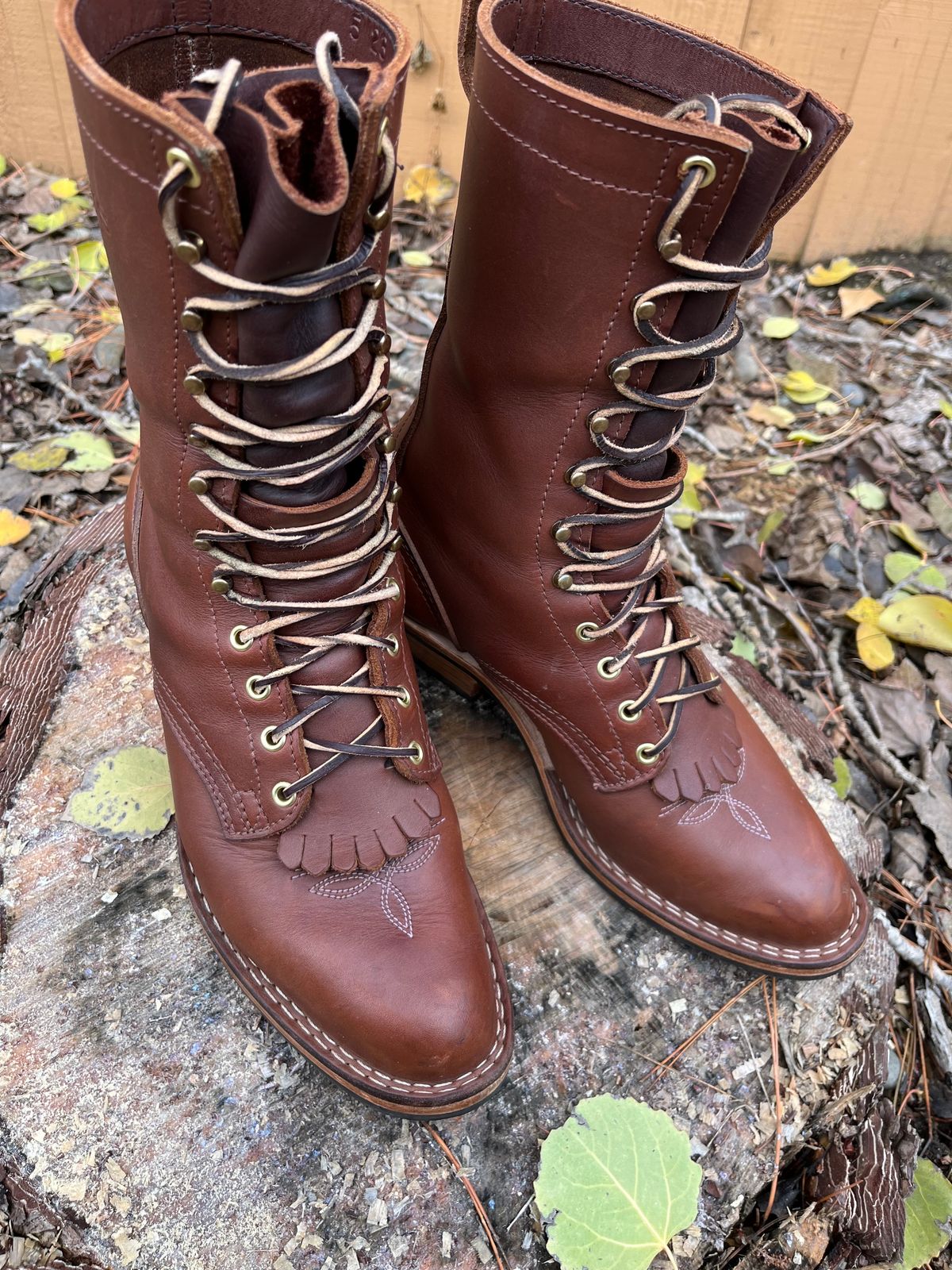 Photo by BigStetson on November 9, 2023 of the Nicks Packer in Seidel 1964 Brown.