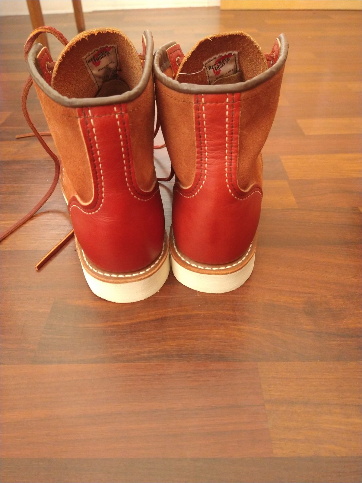 Photo by Alatariel on October 1, 2022 of the Red Wing 6-Inch Classic Moc in S.B. Foot Oro-Russet Portage.
