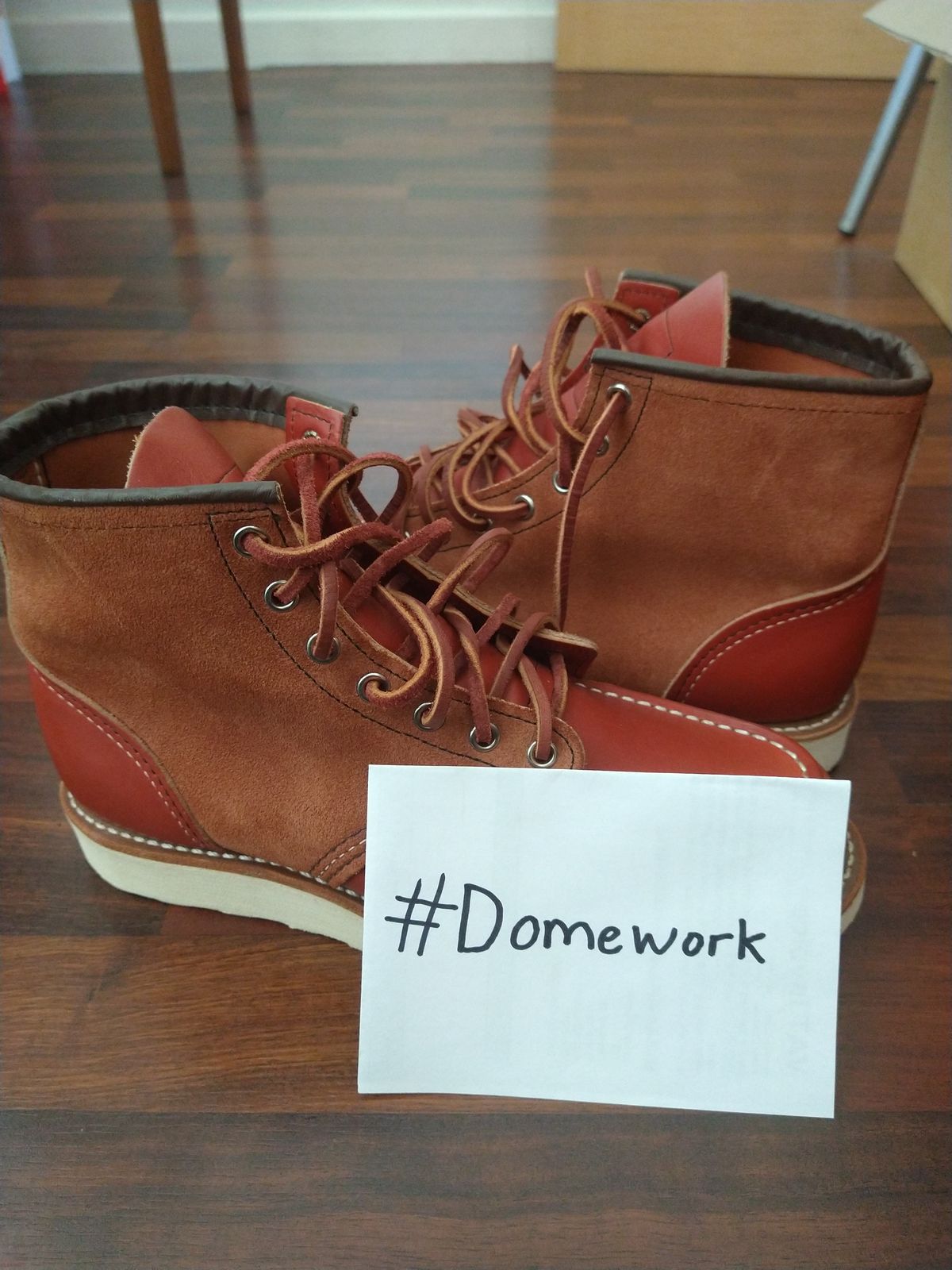 Photo by Alatariel on October 1, 2022 of the Red Wing 6-Inch Classic Moc in S.B. Foot Oro-Russet Portage.