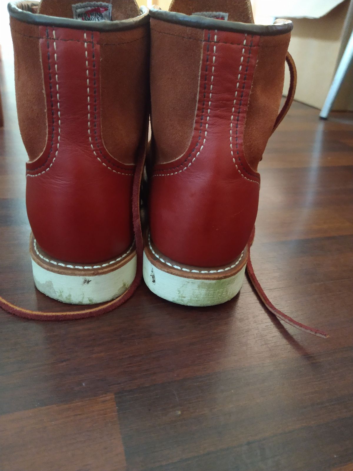 Photo by Alatariel on November 4, 2022 of the Red Wing 6-Inch Classic Moc in S.B. Foot Oro-Russet Portage.