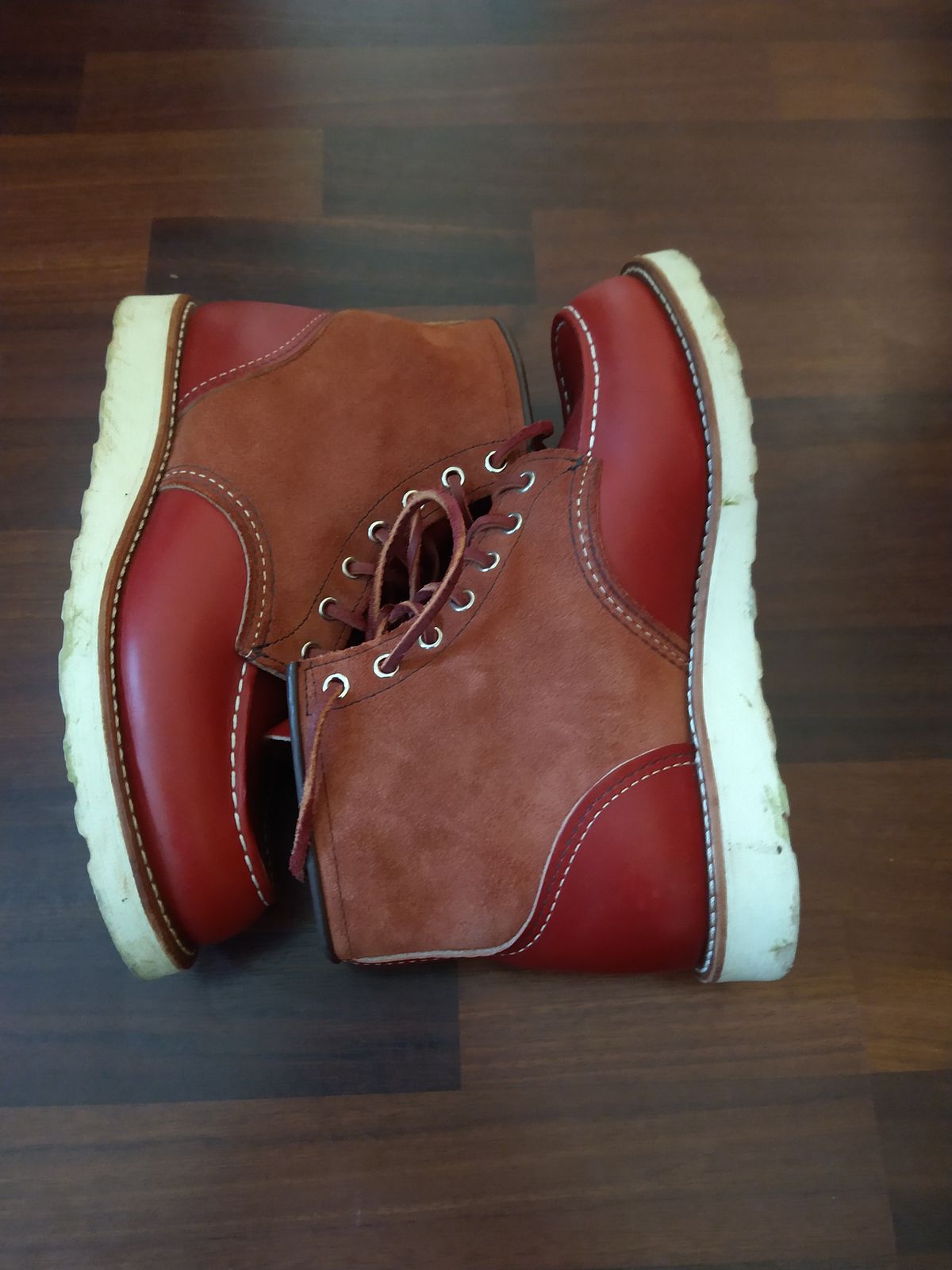 Photo by Alatariel on November 4, 2022 of the Red Wing 6-Inch Classic Moc in S.B. Foot Oro-Russet Portage.