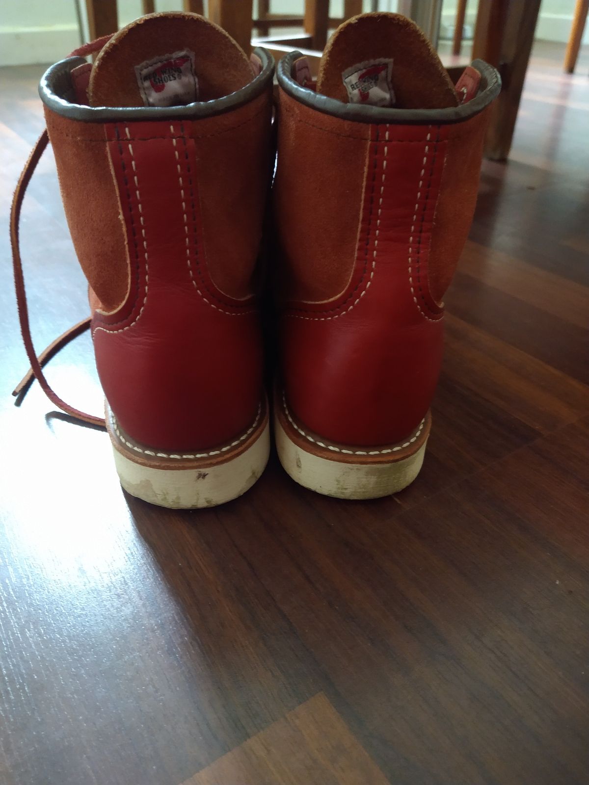 Photo by Alatariel on December 2, 2022 of the Red Wing 6-Inch Classic Moc in S.B. Foot Oro-Russet Portage.
