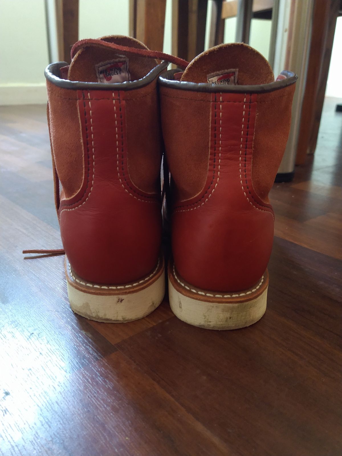Photo by Alatariel on January 1, 2023 of the Red Wing 6-Inch Classic Moc in S.B. Foot Oro-Russet Portage.