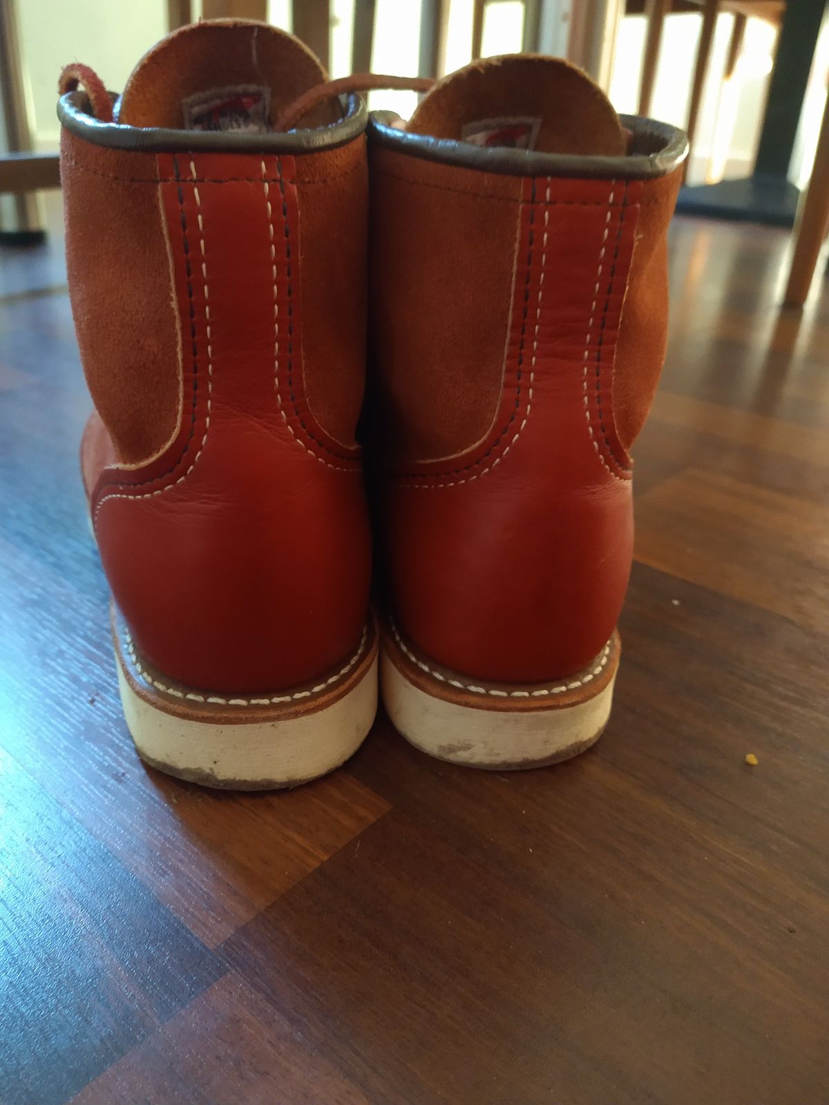 Photo by Alatariel on February 5, 2023 of the Red Wing 6-Inch Classic Moc in S.B. Foot Oro-Russet Portage.