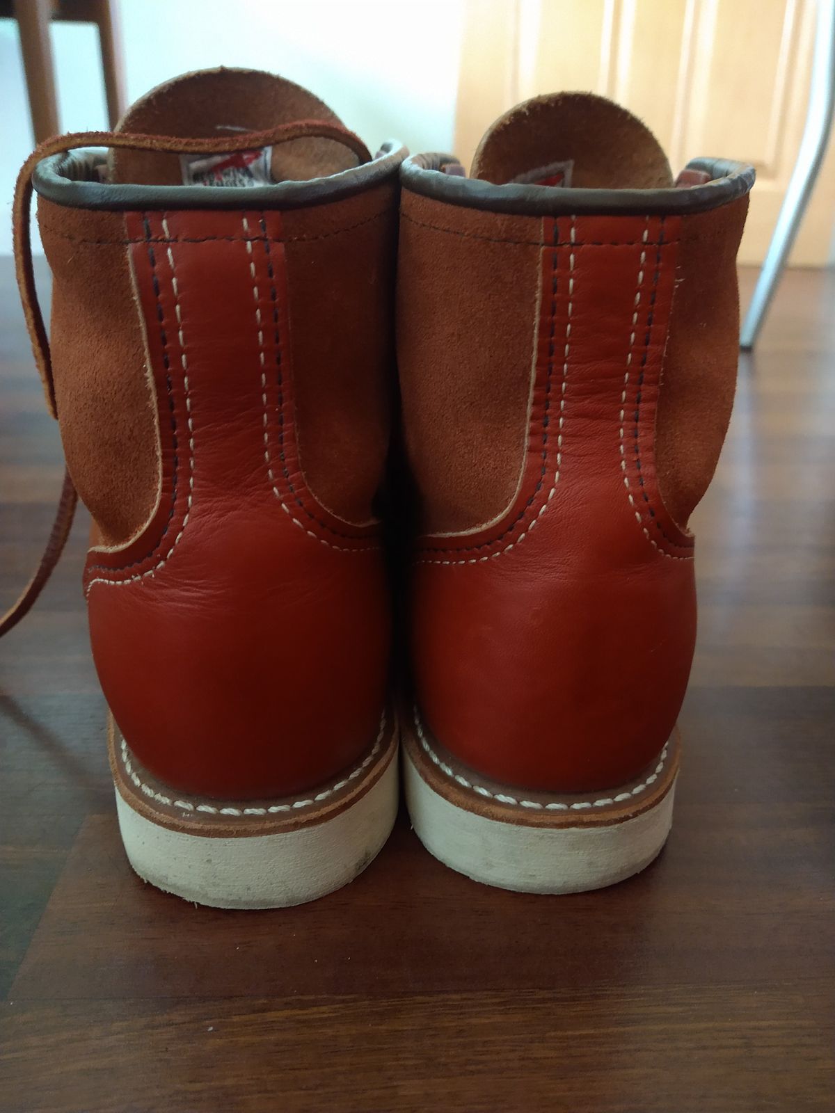 Photo by Alatariel on April 2, 2023 of the Red Wing 6-Inch Classic Moc in S.B. Foot Oro-Russet Portage.