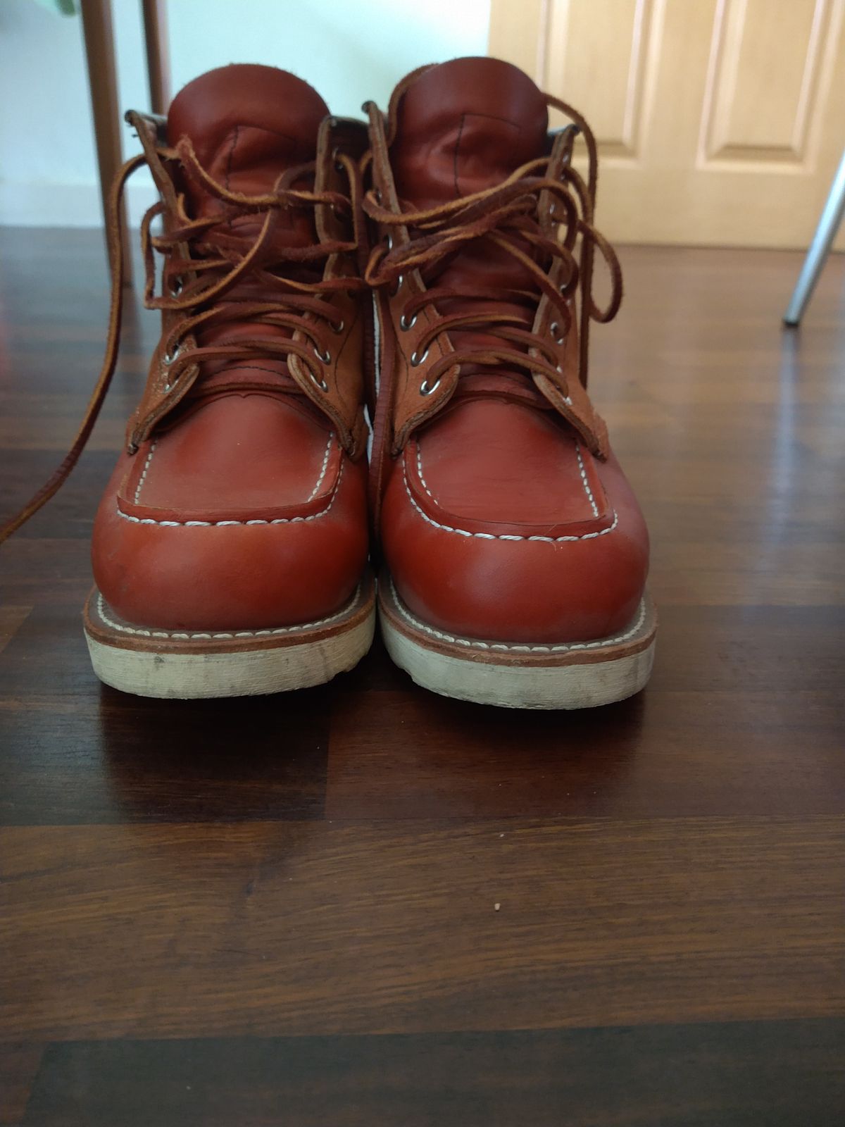Photo by Alatariel on April 2, 2023 of the Red Wing 6-Inch Classic Moc in S.B. Foot Oro-Russet Portage.