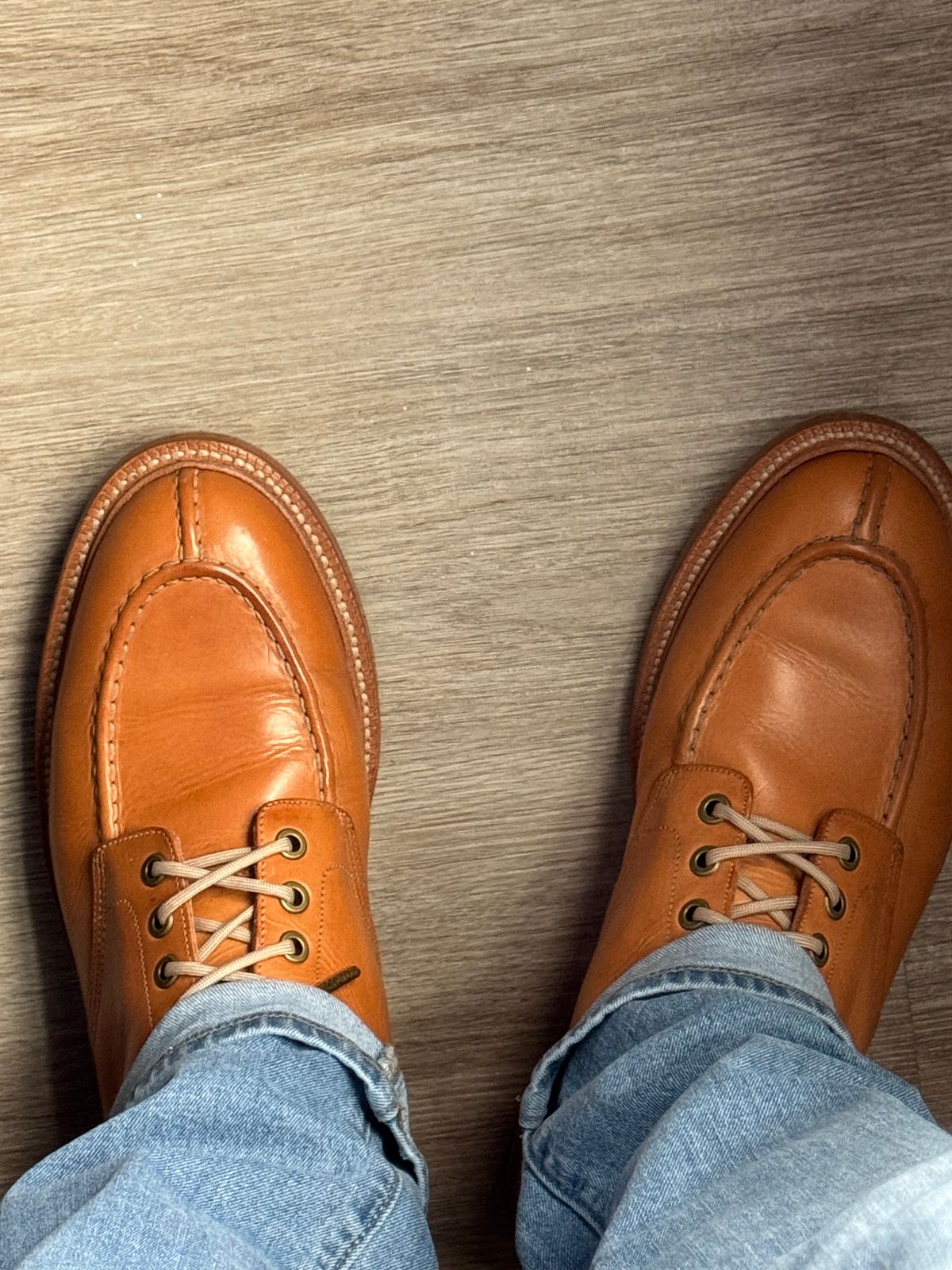 Photo by Bota71 on February 15, 2026 of the Grant Stone Ottawa Boot in Badalassi Carlo Natural Minerva.