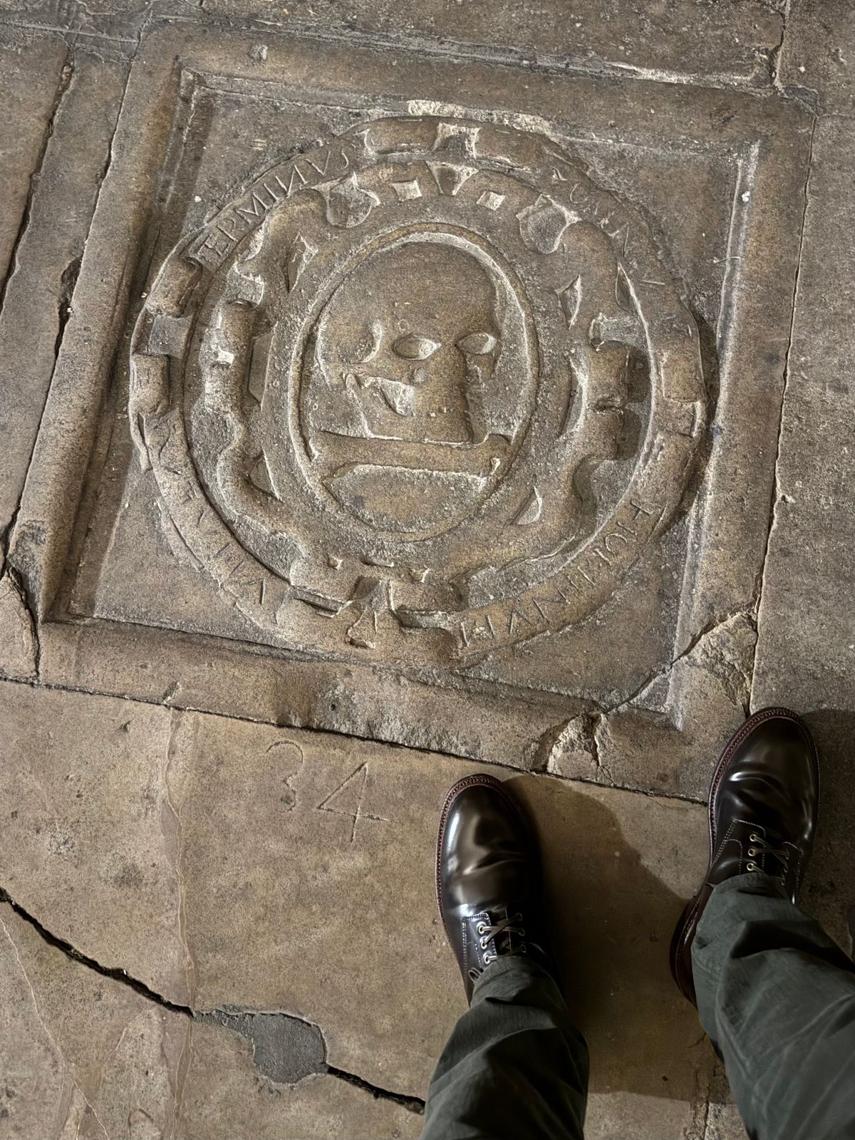 Photo by Bota71 on December 2, 2024 of the Grant Stone Edward Boot in Horween Maduro Shell Cordovan.