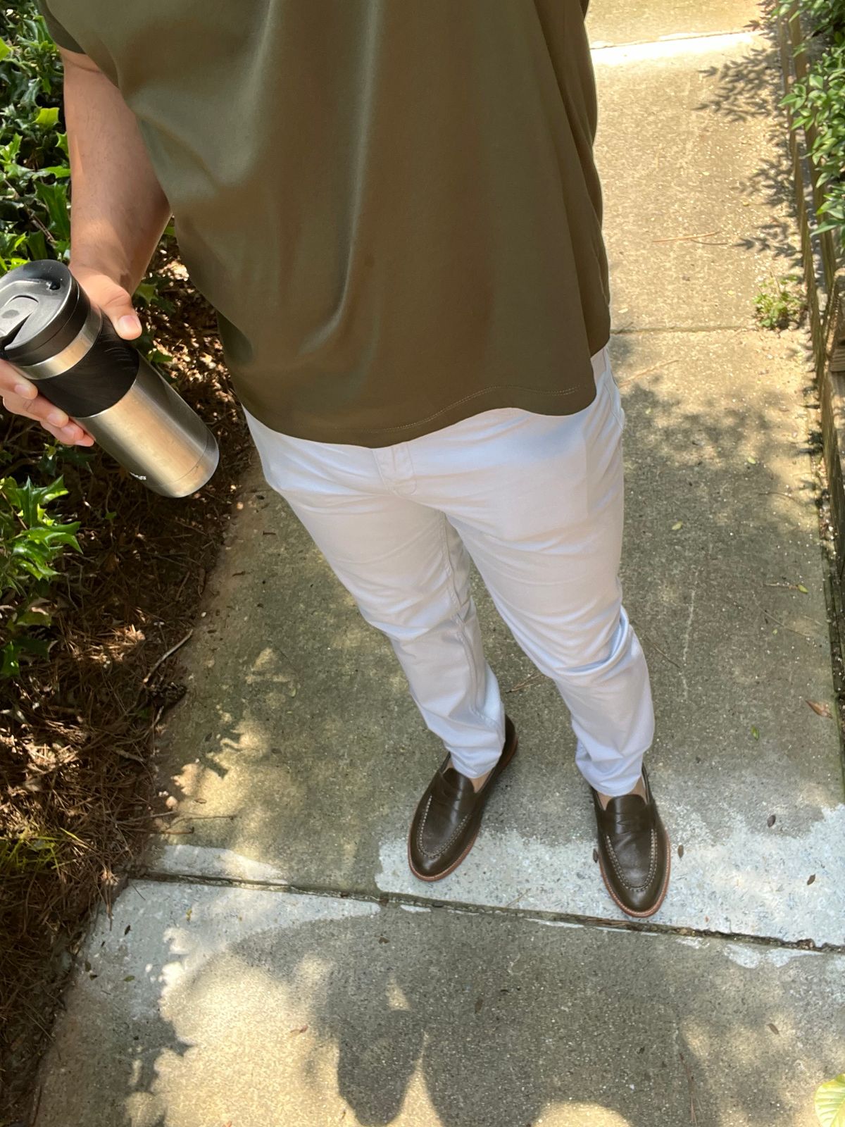 Photo by Bota71 on May 26, 2024 of the Grant Stone Traveler Loafer in Incas Jungle Kangaroo.