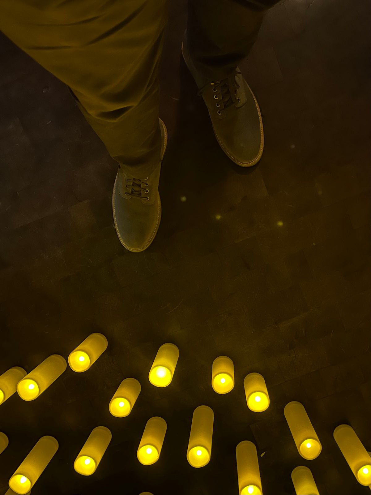 Photo by Bota71 on July 16, 2022 of the Grant Stone Diesel Boot in C.F. Stead Sky Kudu Reverse.