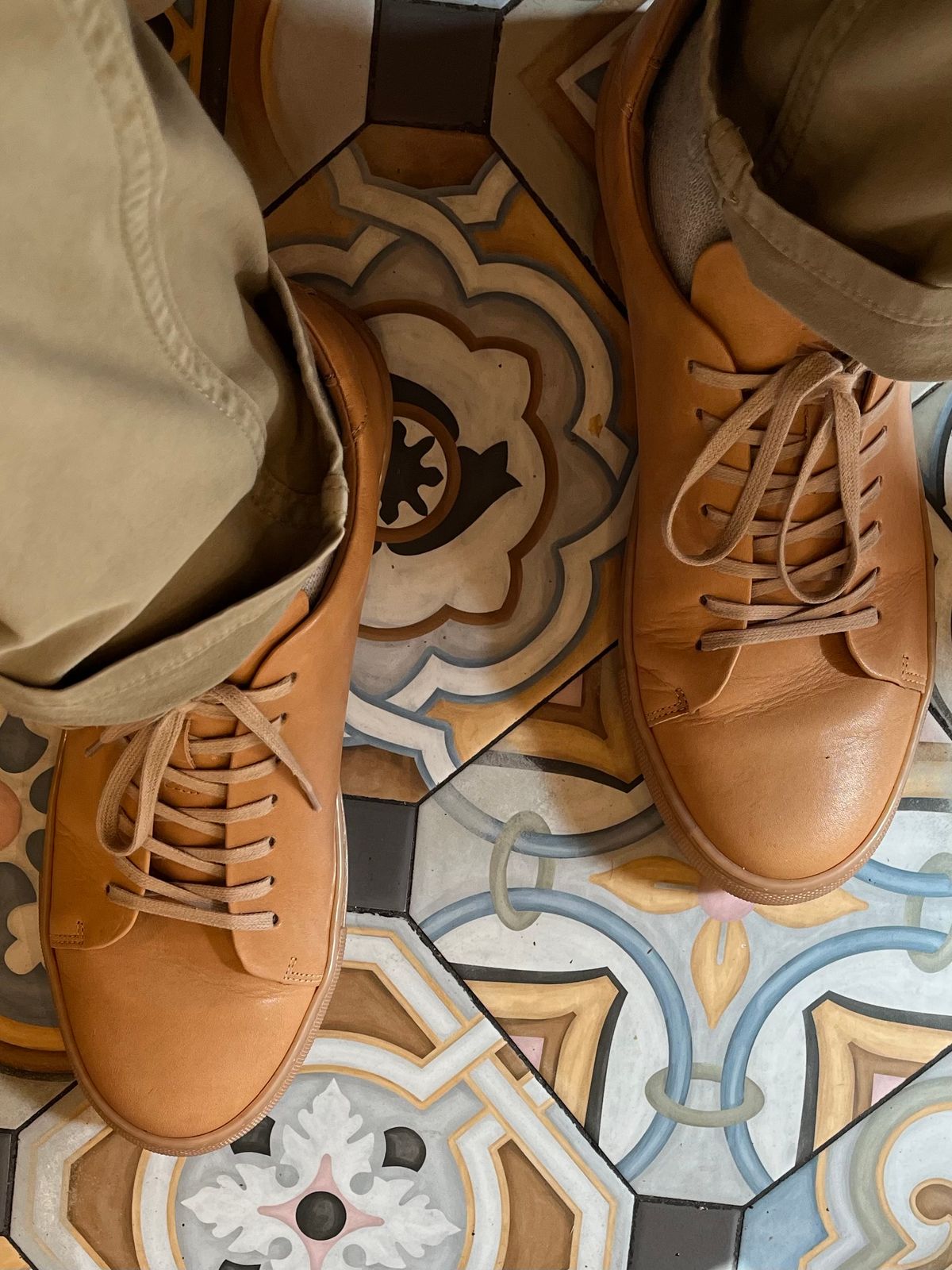 Photo by Bota71 on July 16, 2023 of the Goral Mellor in Unknown Natural Veg Tan.