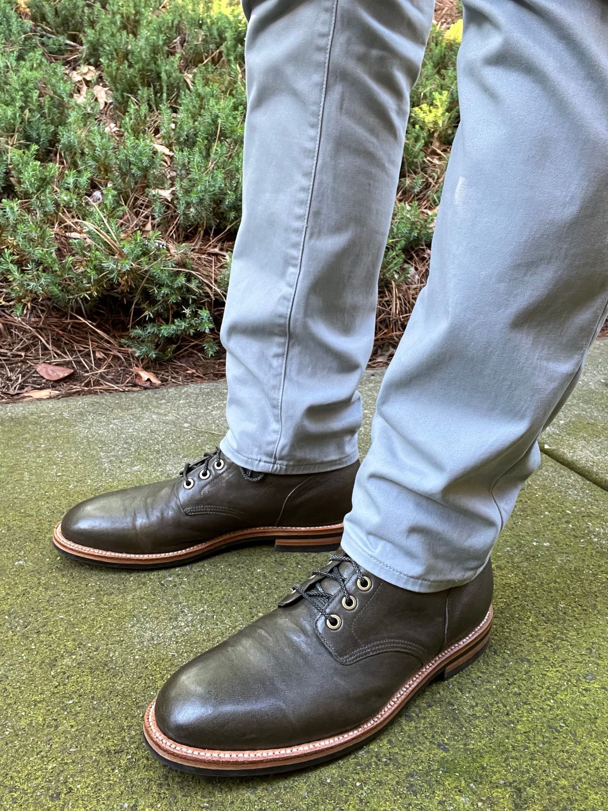 Photo by Bota71 on June 22, 2023 of the Grant Stone Diesel Boot in Incas Jungle Kangaroo.