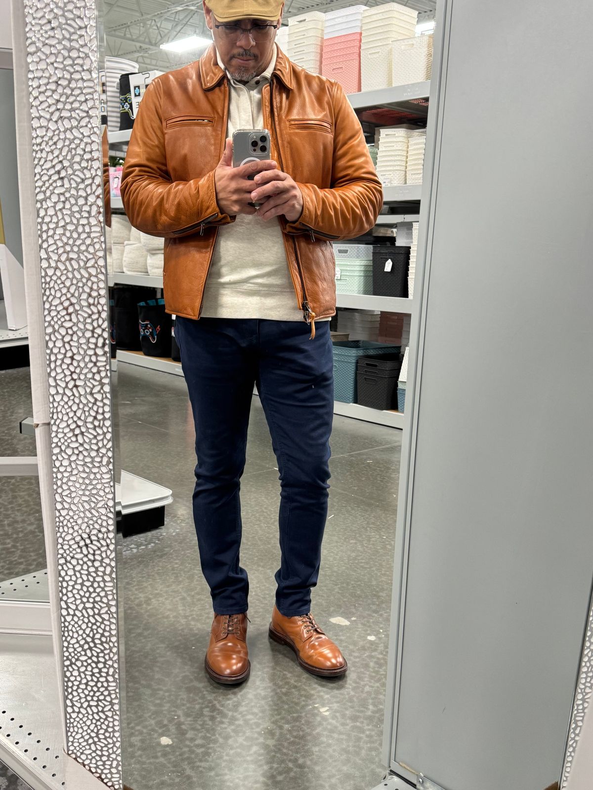 Photo by Bota71 on February 23, 2026 of the Grant Stone Edward Boot in Horween Honey Glazed Shell Cordovan.