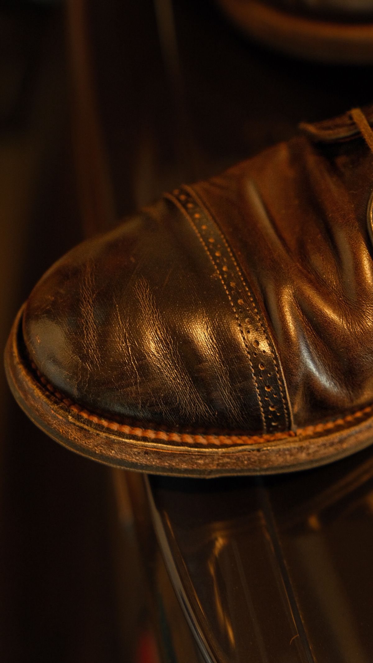 Photo by yuswang on February 26, 2025 of the Viberg Service Boot in Gallun Moose Viking Calf.