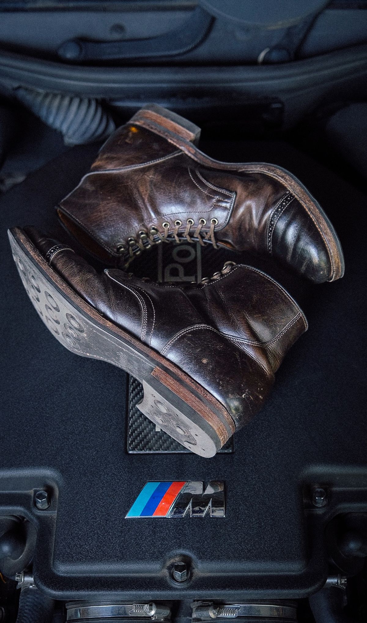 Photo by yuswang on February 26, 2025 of the Viberg Service Boot in Gallun Moose Viking Calf.