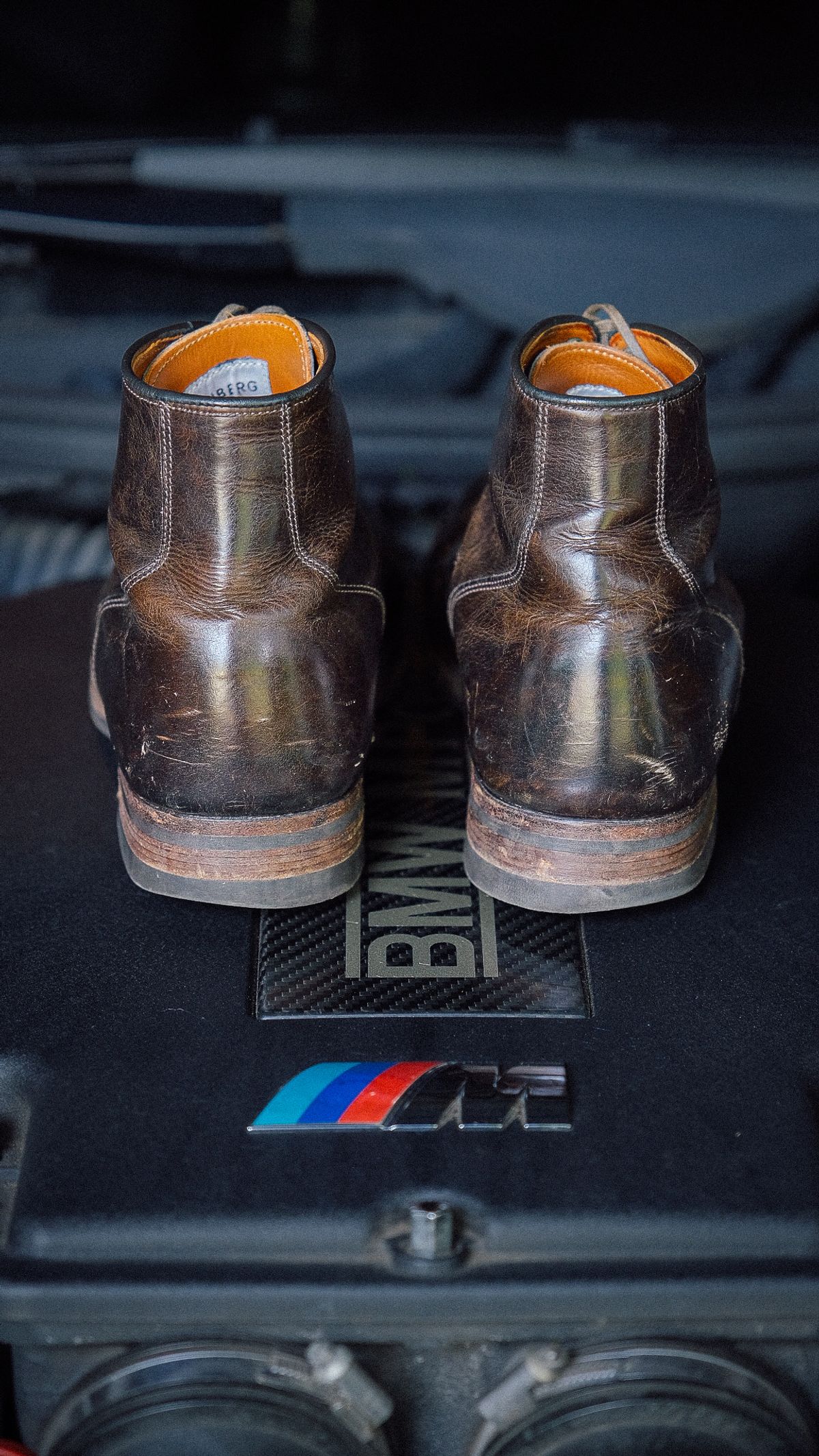 Photo by yuswang on February 26, 2025 of the Viberg Service Boot in Gallun Moose Viking Calf.