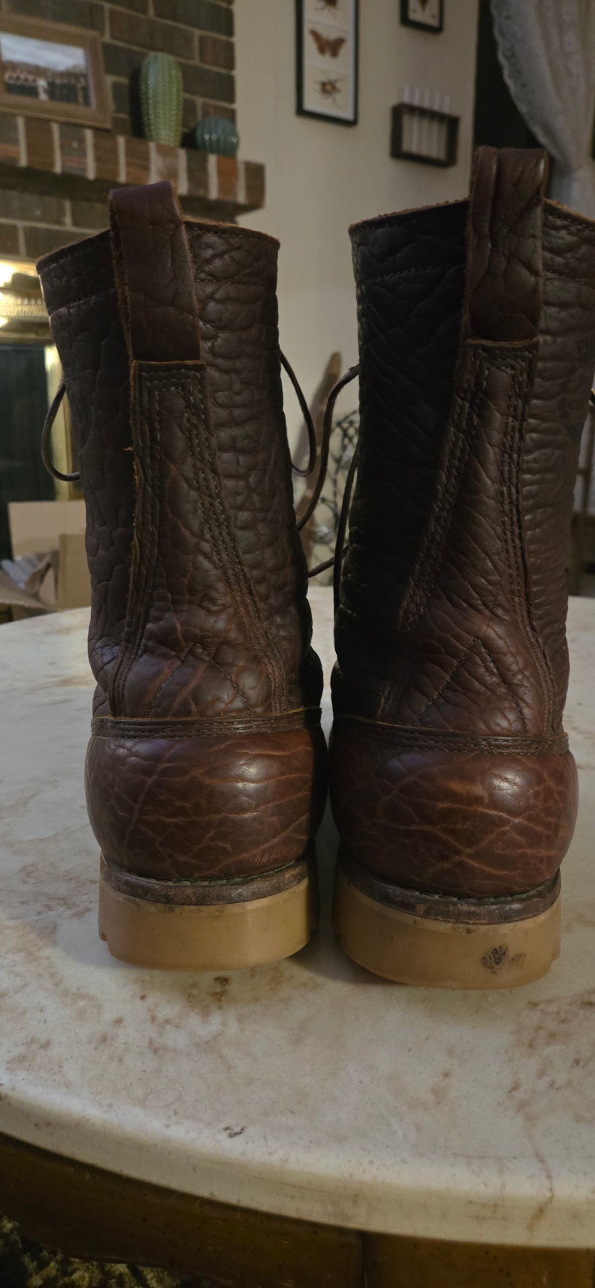 Photo by Cradd710 on October 1, 2025 of the JK Boots O.T. in Bison Smooth.