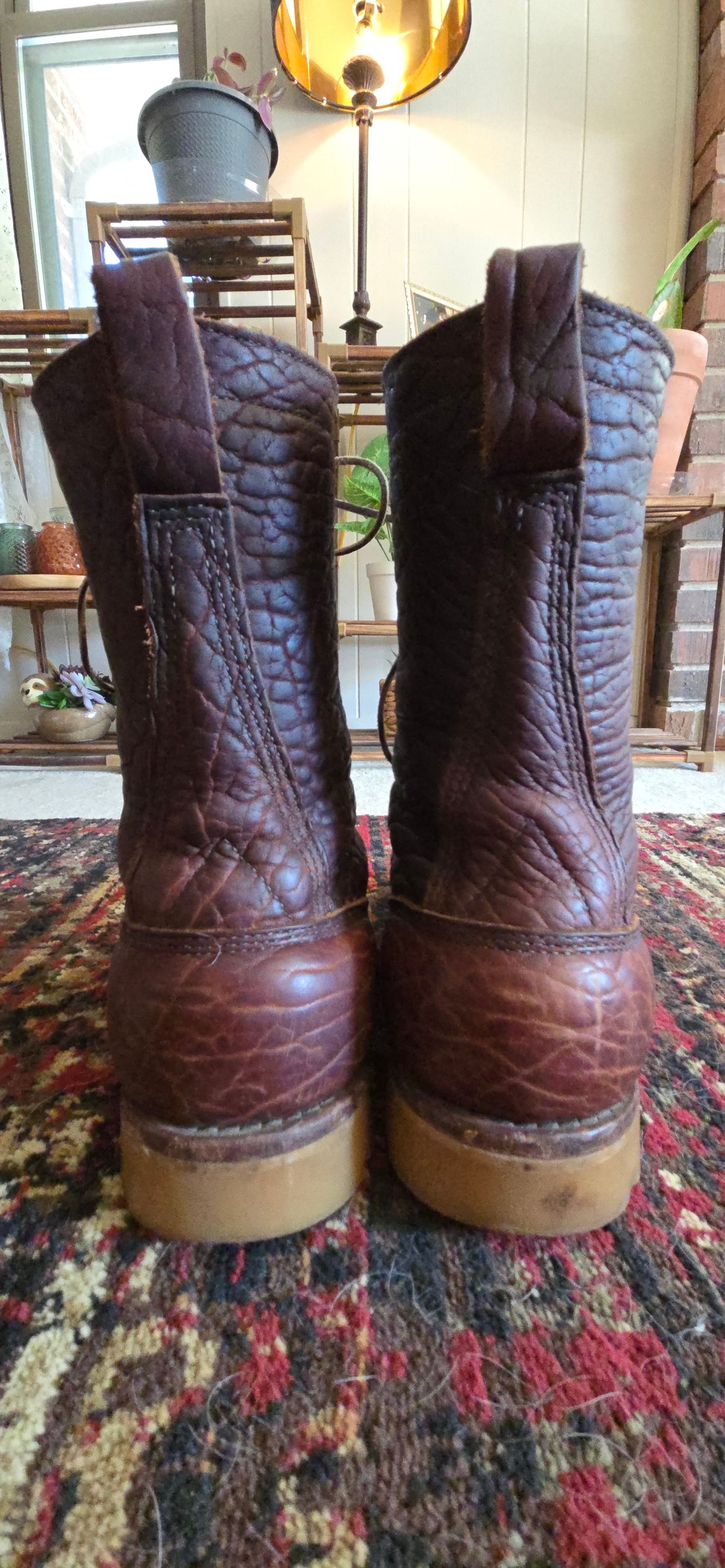 Photo by Cradd710 on October 5, 2025 of the JK Boots O.T. in Bison Smooth.