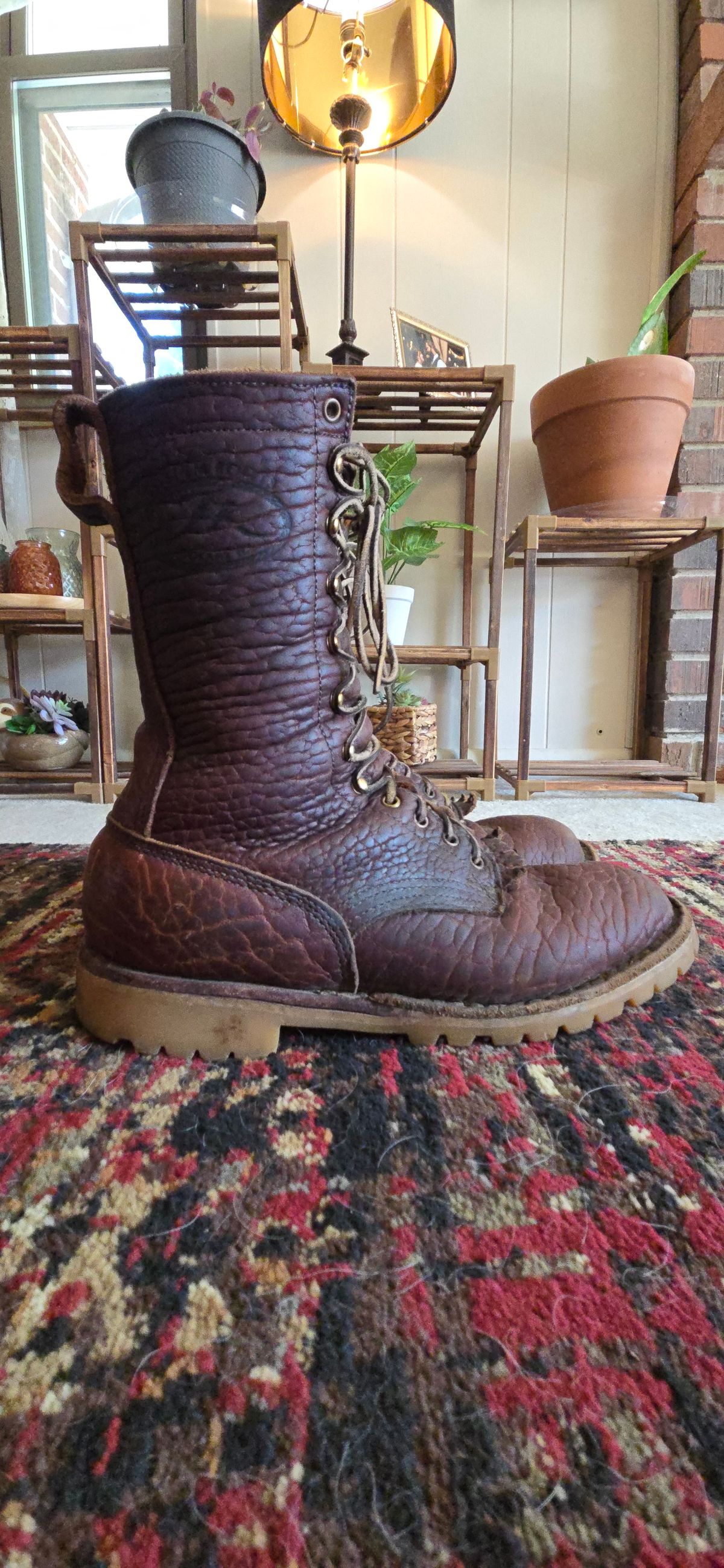 Photo by Cradd710 on October 5, 2025 of the JK Boots O.T. in Bison Smooth.
