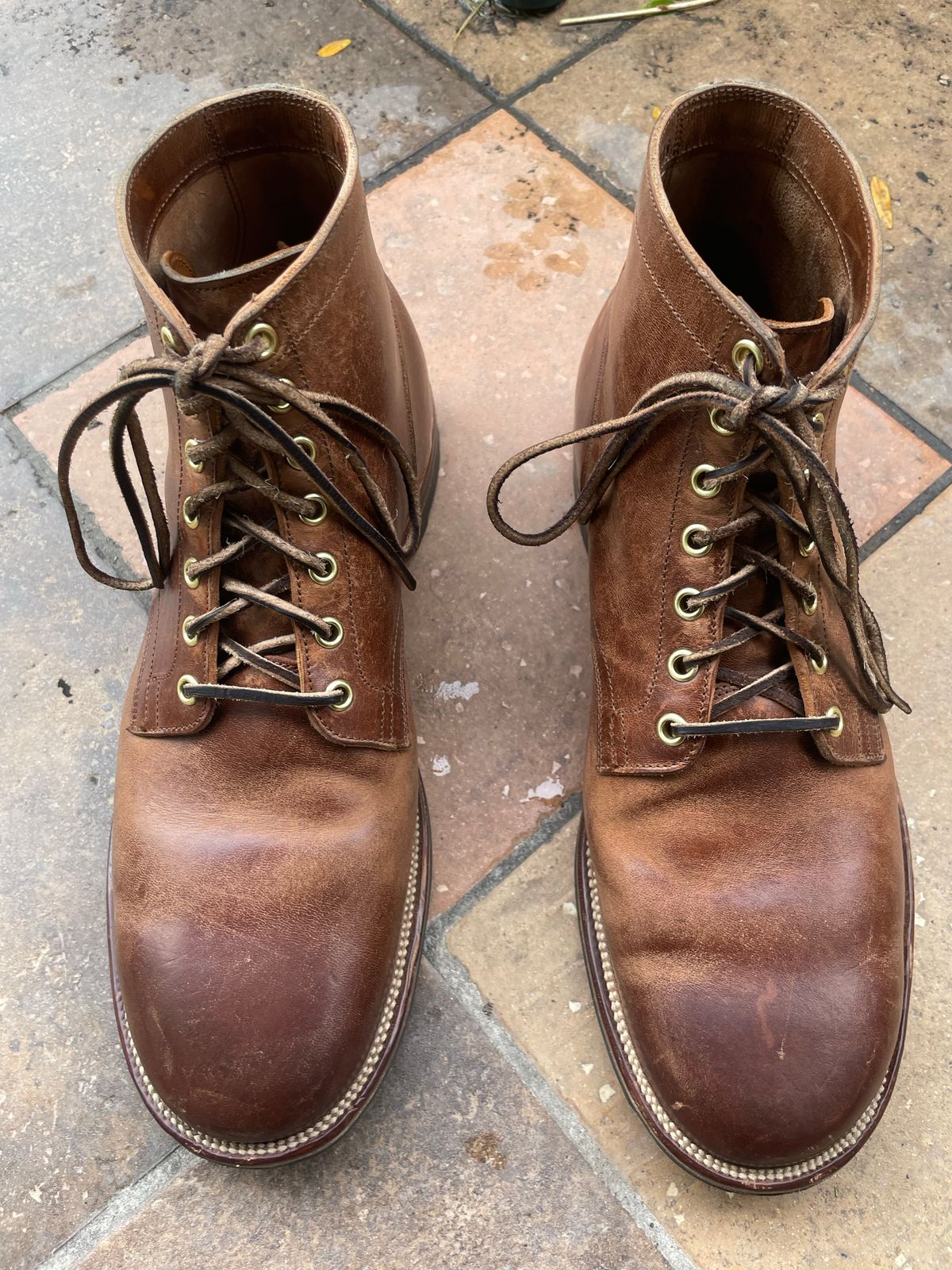 Photo by cdh23 on November 9, 2022 of the Viberg Service Boot in Maryam Toscanello TPR Horsebutt.