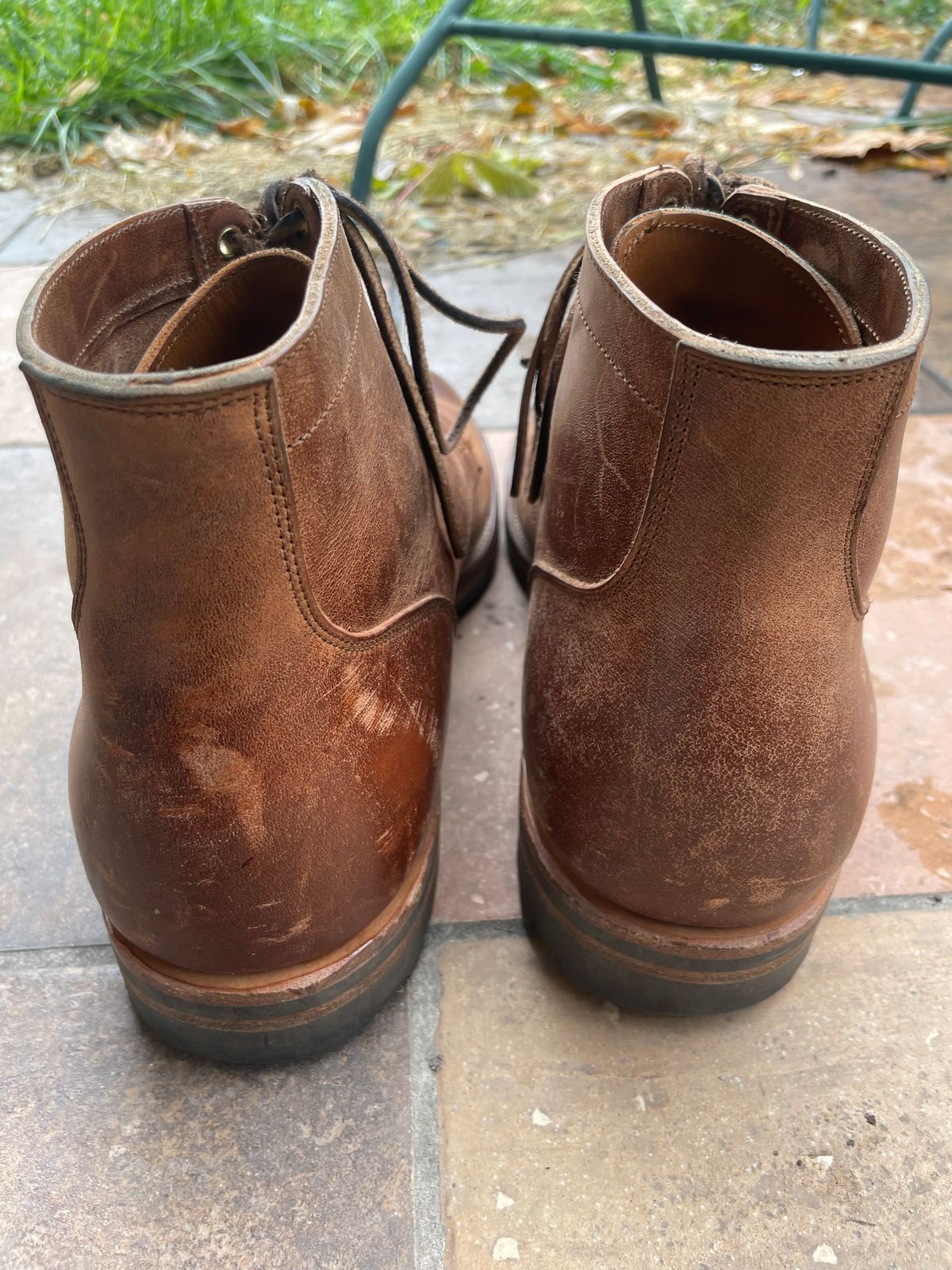 Photo by cdh23 on November 9, 2022 of the Viberg Service Boot in Maryam Toscanello TPR Horsebutt.