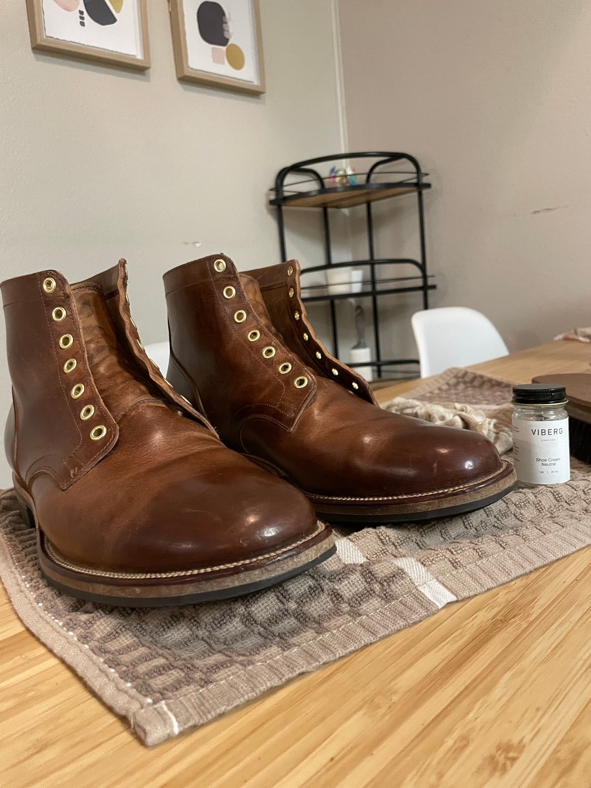 Photo by cdh23 on November 9, 2022 of the Viberg Service Boot in Maryam Toscanello TPR Horsebutt.