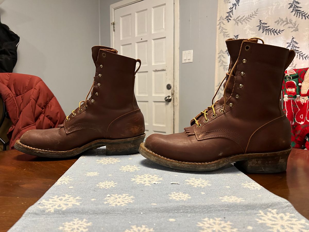 Photo by rudnick on December 5, 2023 of the White's Stockman in Seidel Red Dog Oil Tan.
