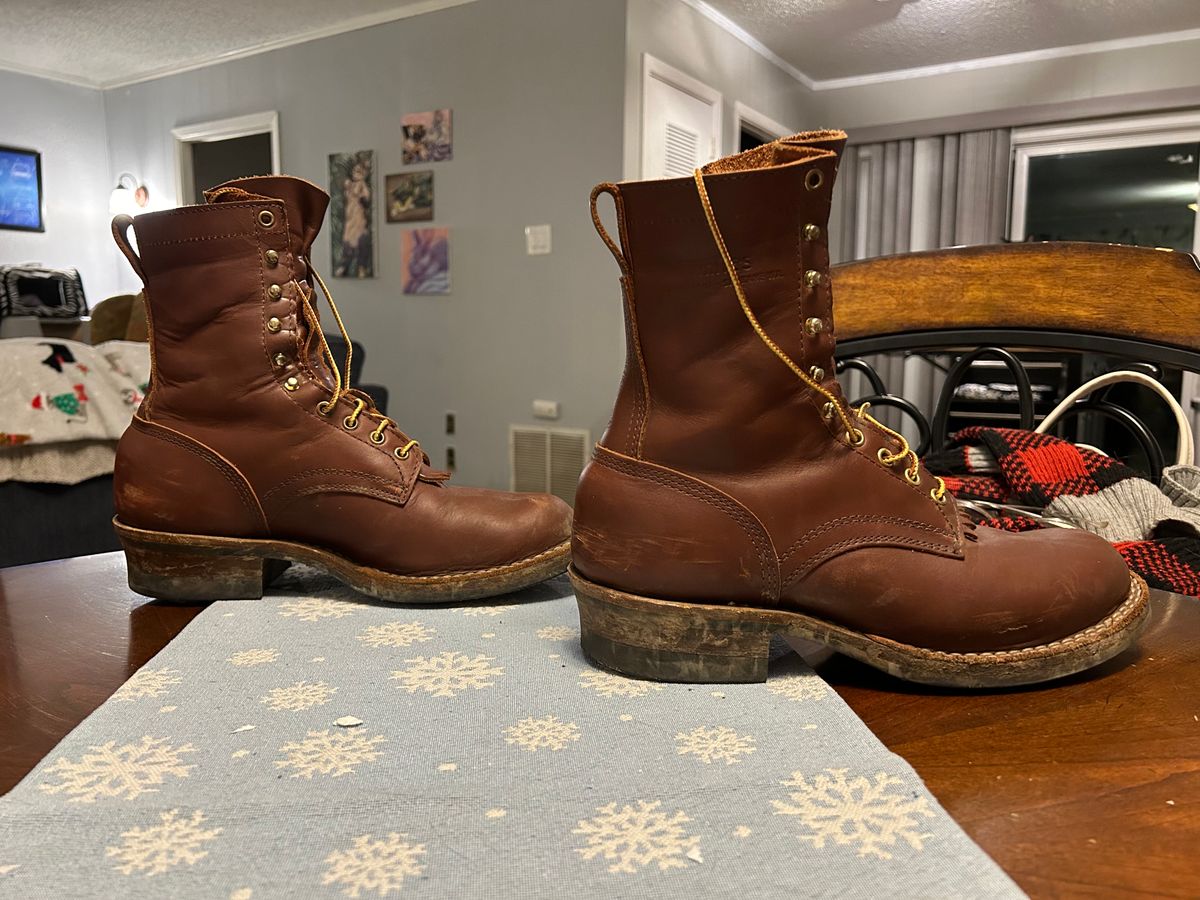 Photo by rudnick on December 5, 2023 of the White's Stockman in Seidel Red Dog Oil Tan.