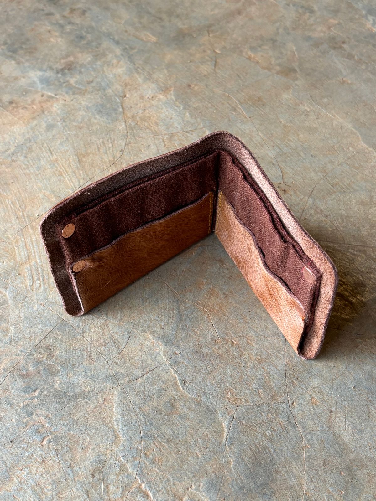 Photo by reothich on November 2, 2025 of the Self-Made Bi-fold Wallet in Unknown Leather.