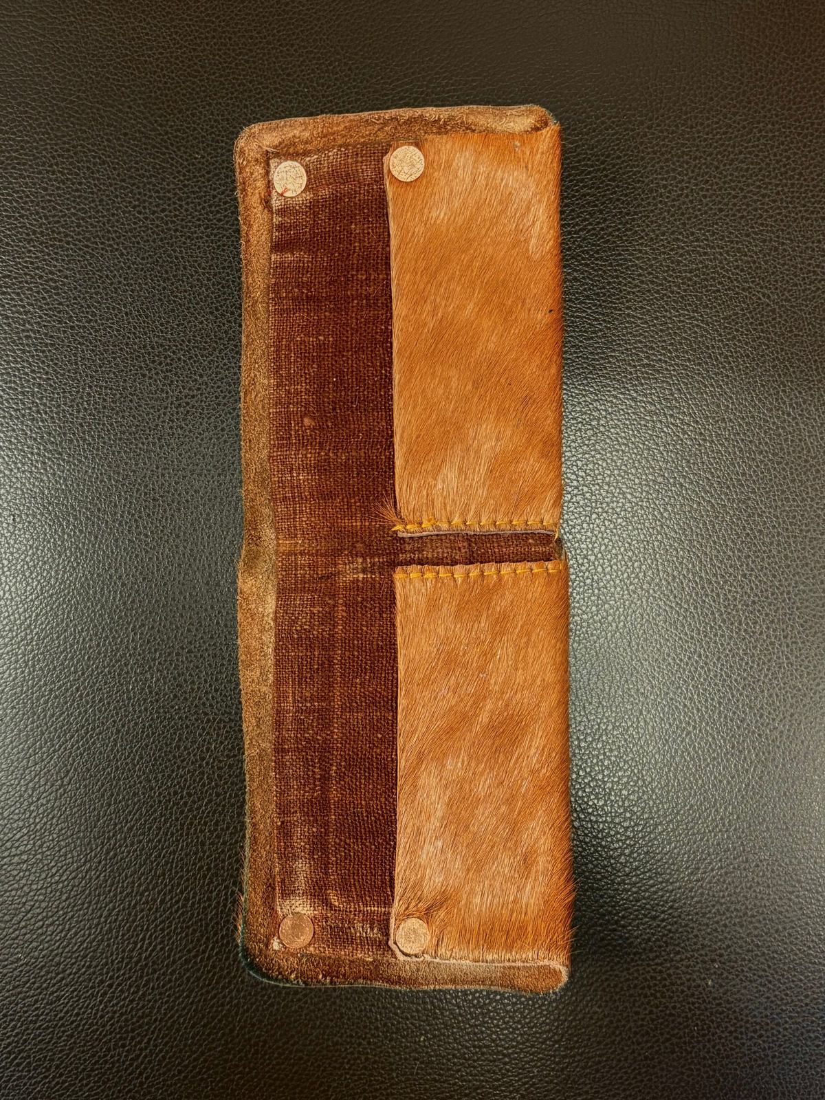 Photo by reothich on December 6, 2025 of the Self-Made Bi-fold Wallet in Unknown Leather.