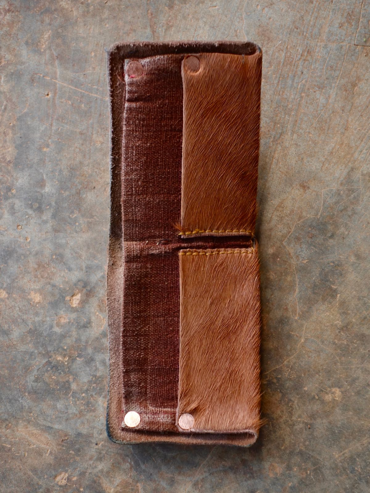 Photo by reothich on January 5, 2026 of the Self-Made Bi-fold Wallet in Unknown Leather.