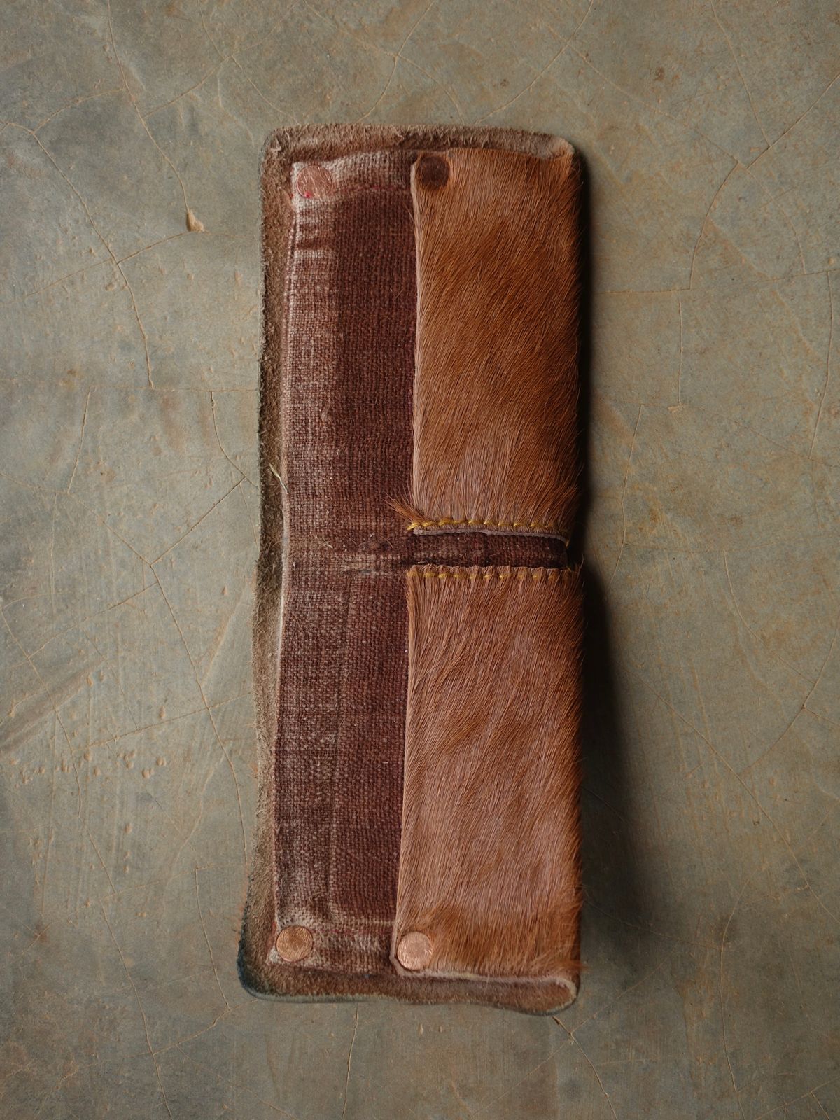 Photo by reothich on April 3, 2026 of the Self-Made Bi-fold Wallet in Unknown Leather.