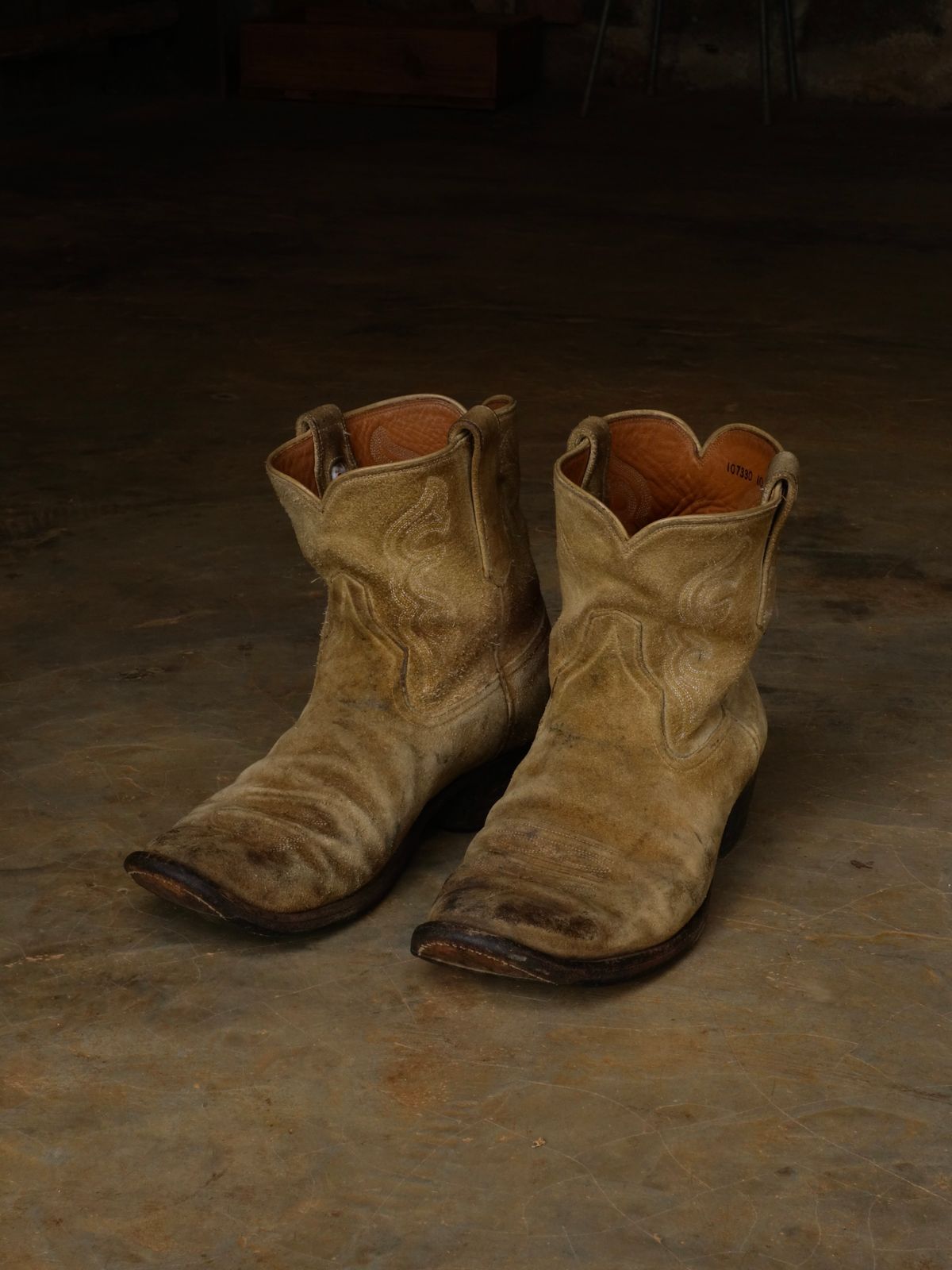 Photo by reothich on March 30, 2025 of the Rios of Mercedes Cowboy Boots in Lickety Split.