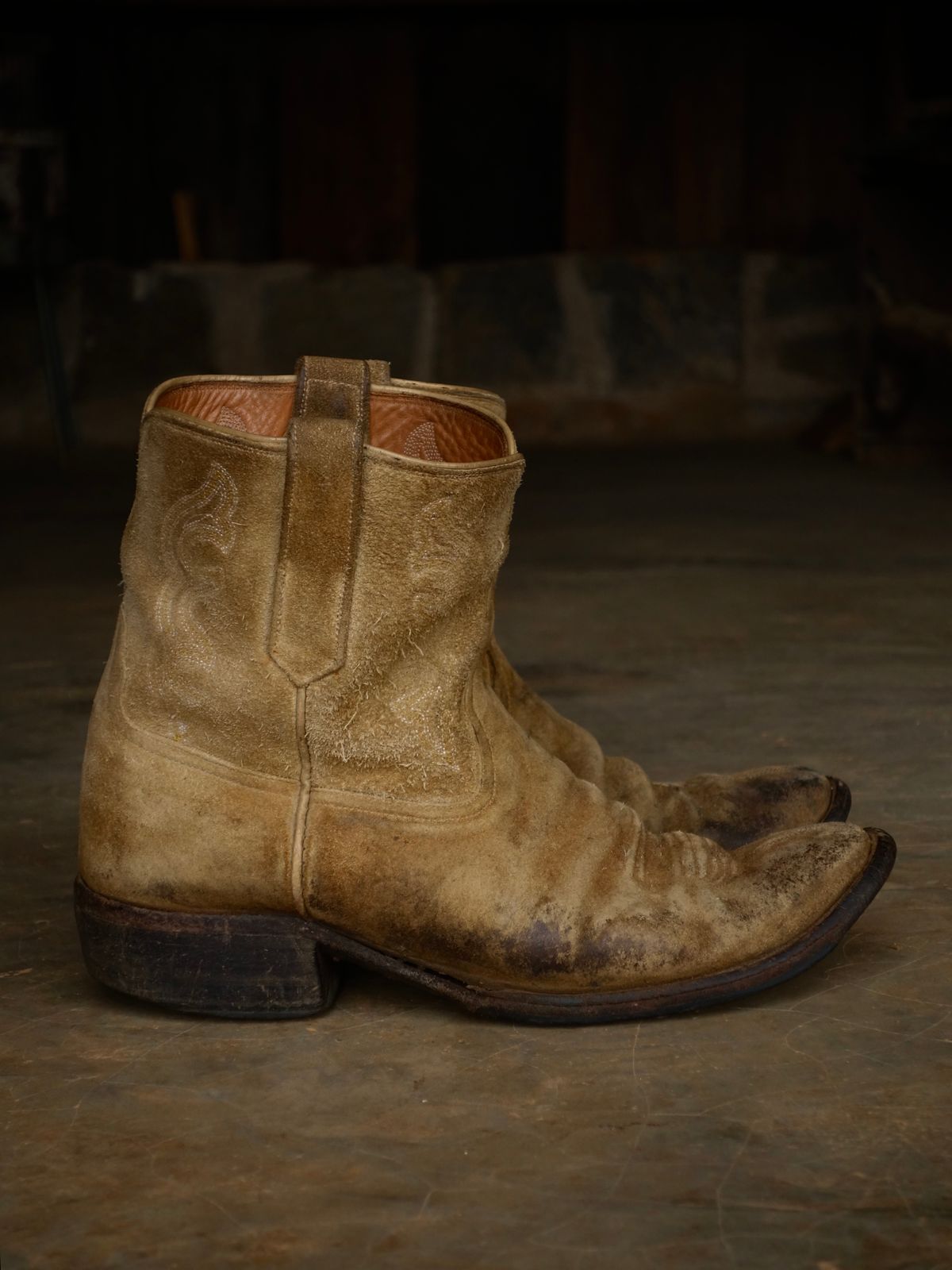 Photo by reothich on March 30, 2025 of the Rios of Mercedes Cowboy Boots in Lickety Split.