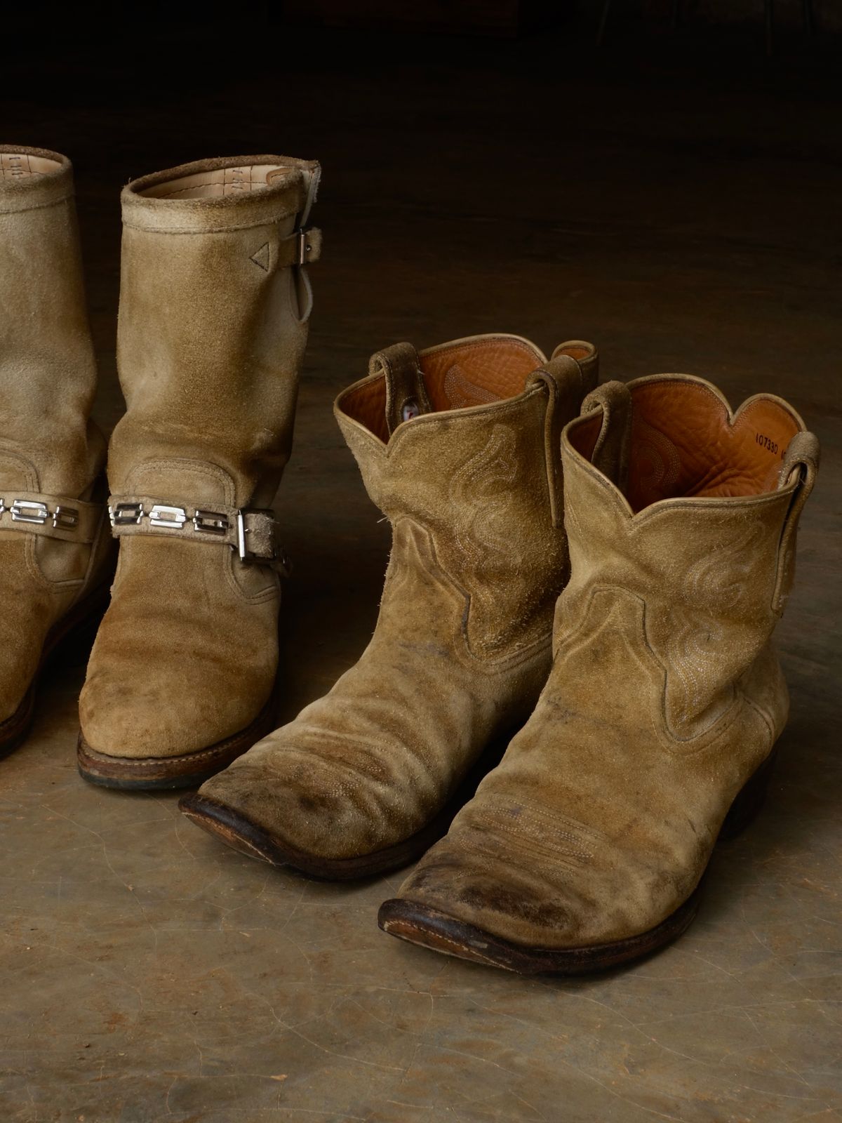 Photo by reothich on March 30, 2025 of the Rios of Mercedes Cowboy Boots in Lickety Split.