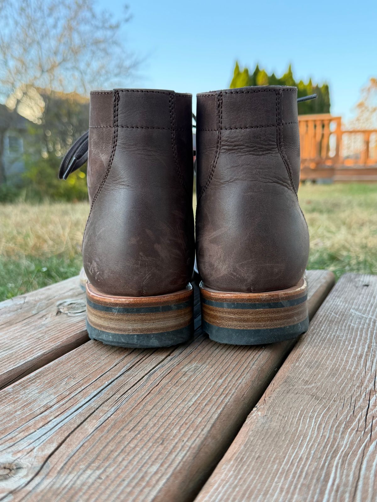 Photo by christianr on November 5, 2025 of the Parkhurst The Niagara in Henna Veg Re-Tan.