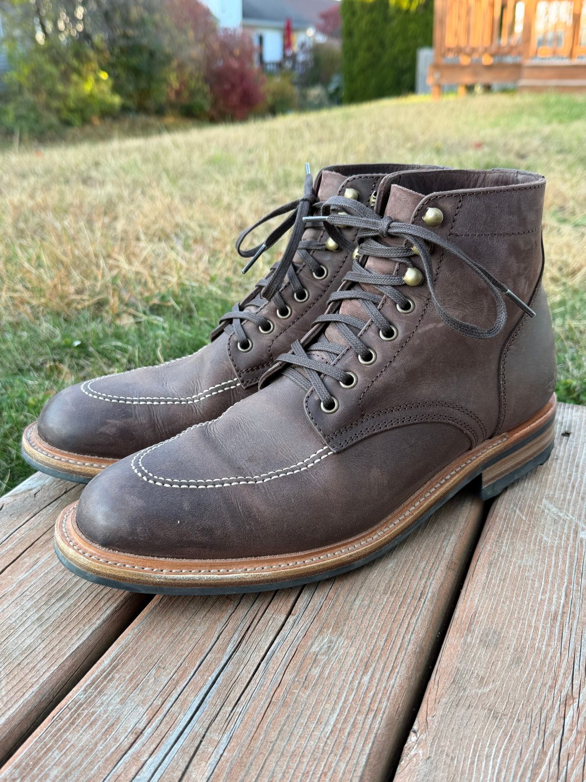 Photo by christianr on November 5, 2025 of the Parkhurst The Niagara in Henna Veg Re-Tan.