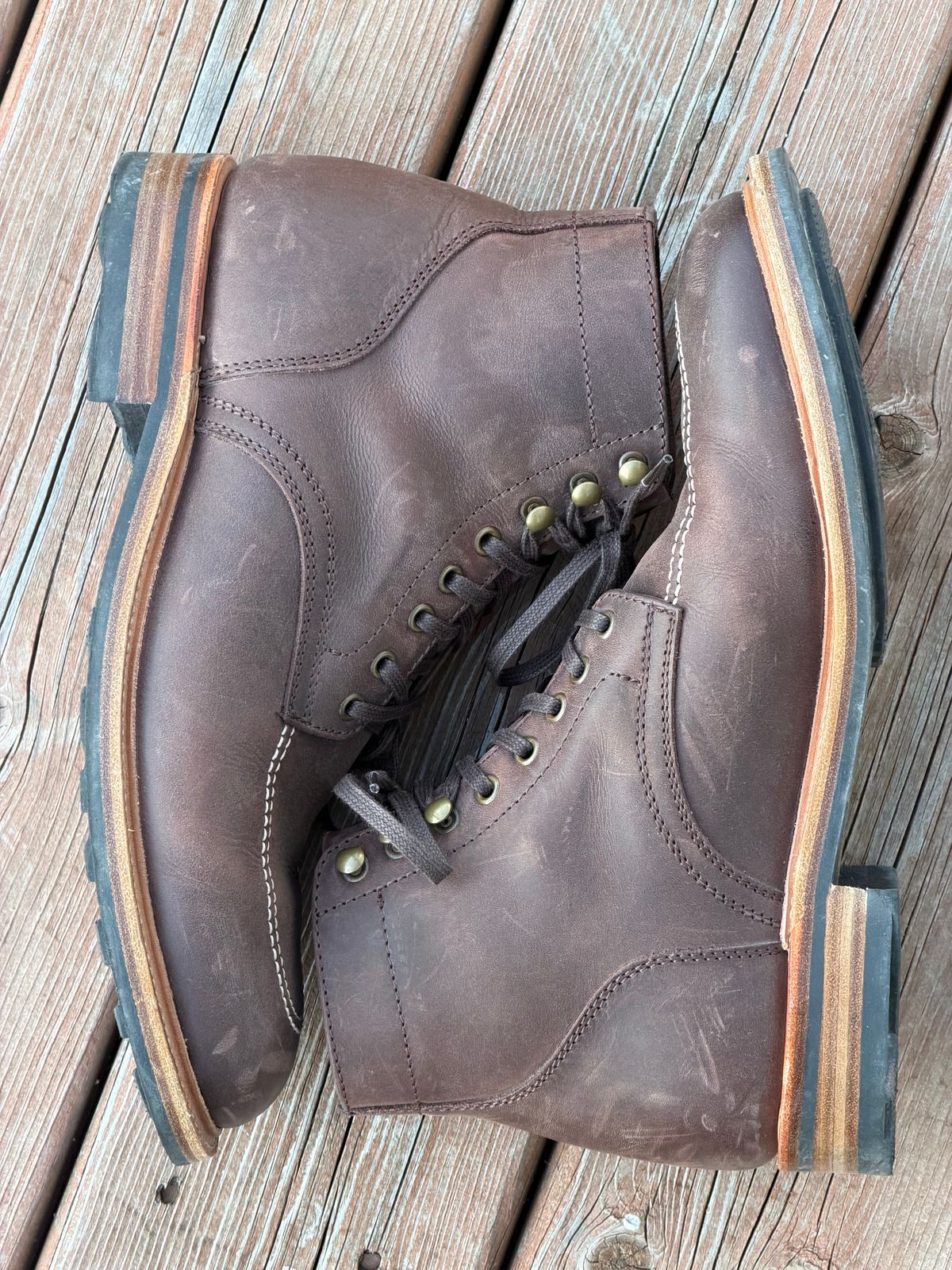 Photo by christianr on November 5, 2025 of the Parkhurst The Niagara in Henna Veg Re-Tan.